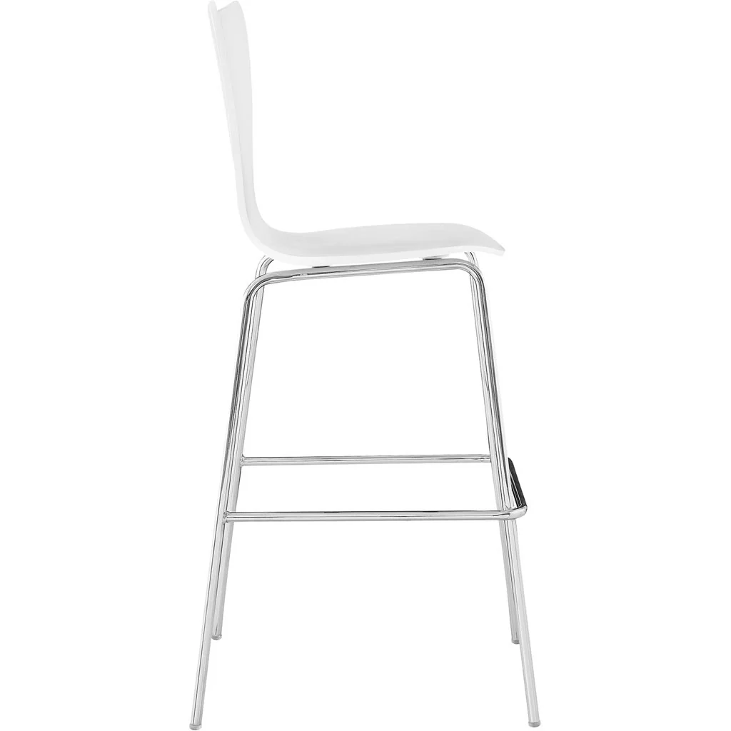 Eden Bar Stool White - Image 2