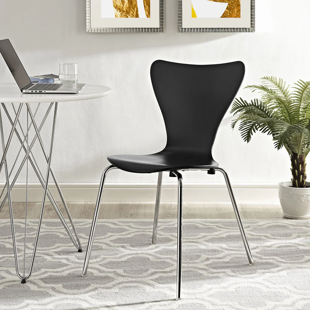 Eden Side Chair Black - Image 4