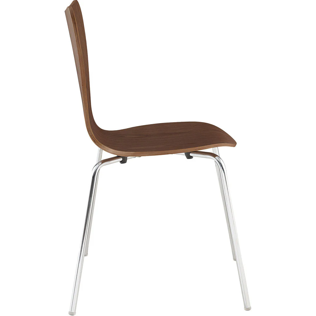 Eden Side Chair Walnut - Image 2