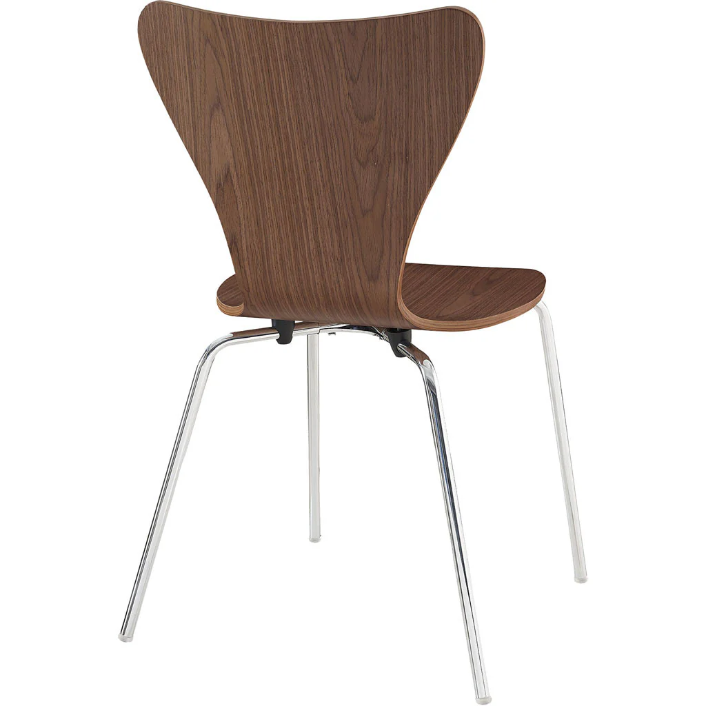 Eden Side Chair Walnut - Image 3
