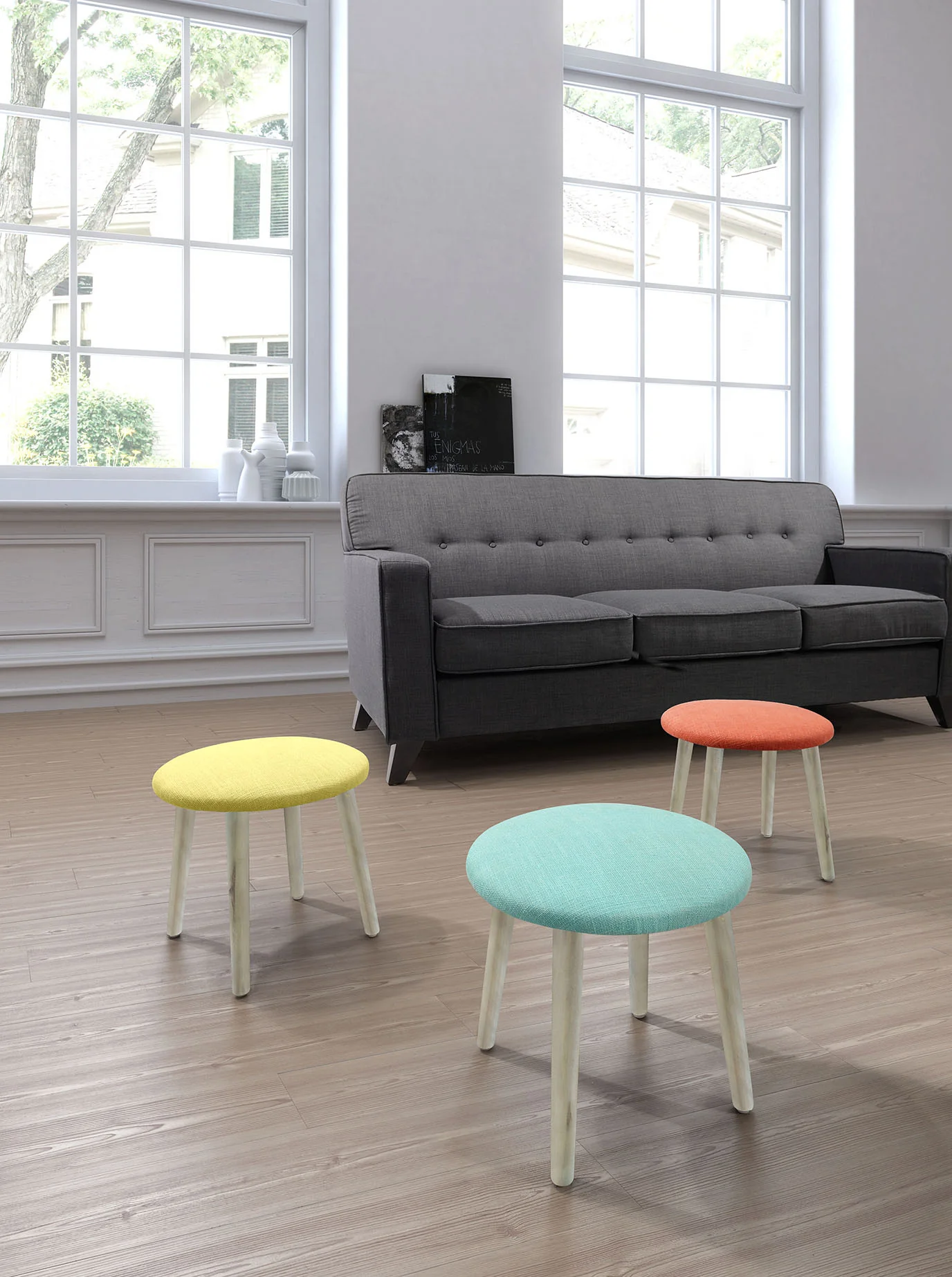 Eden Stool Orange - Image 2