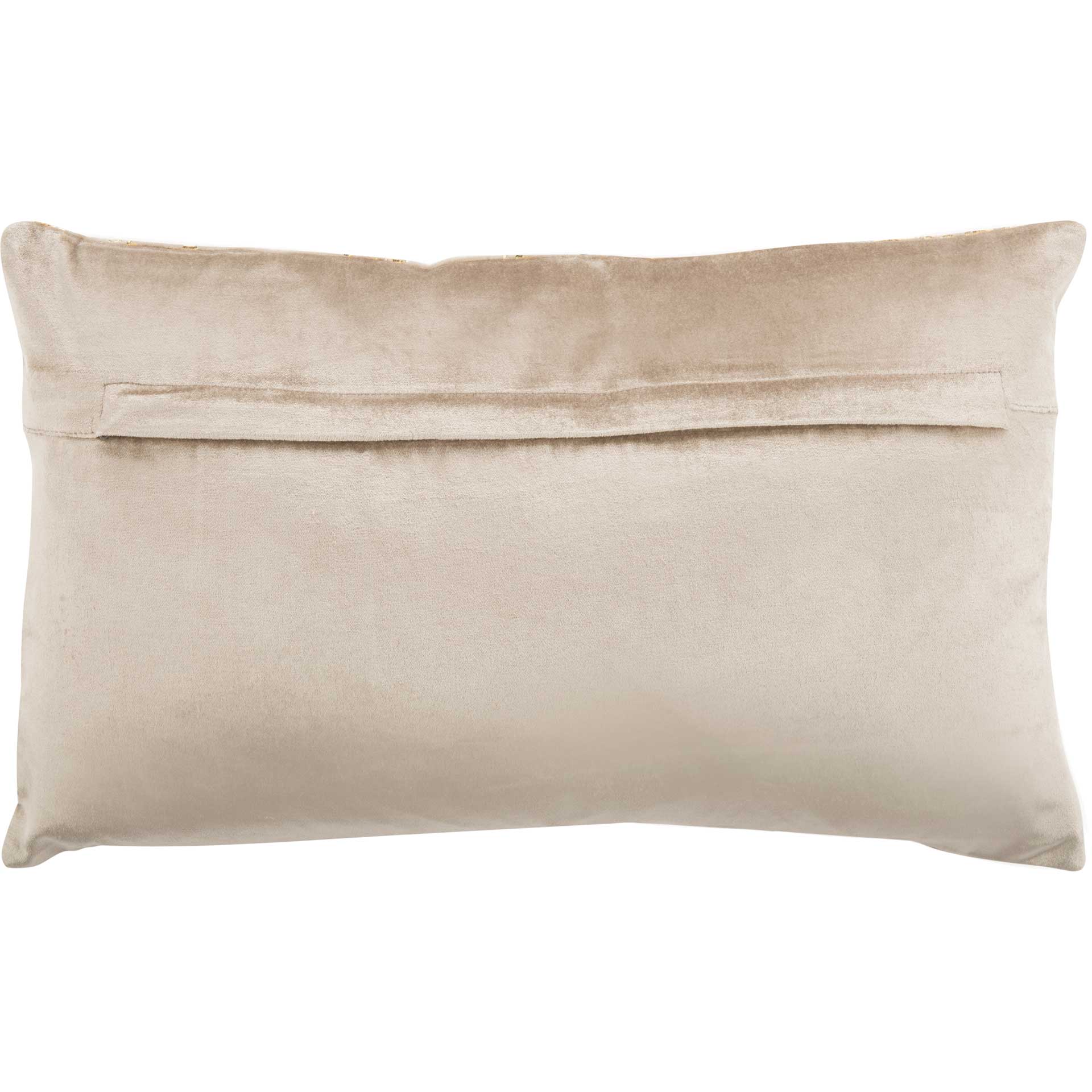 Edge Metallic Pillow Beige/Gold - Image 4