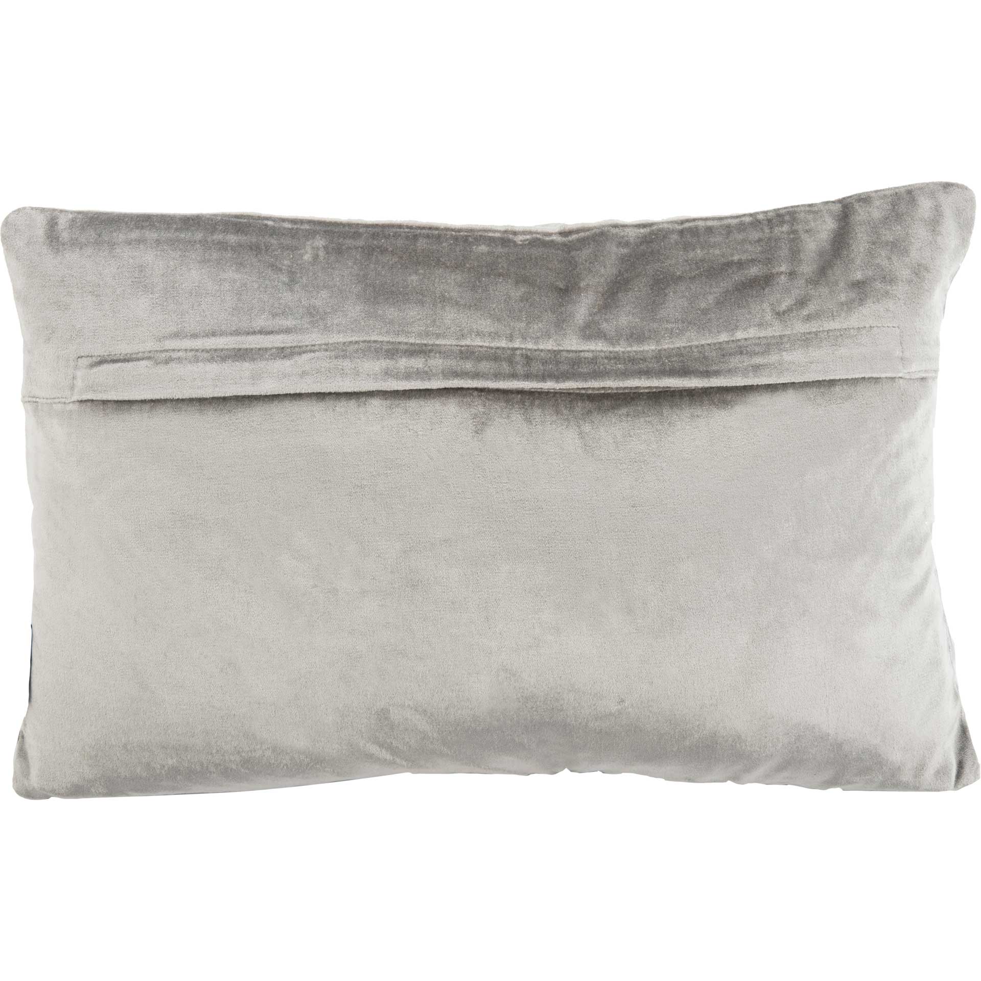 Edge Metallic Pillow Light Gray/Silver - Image 4