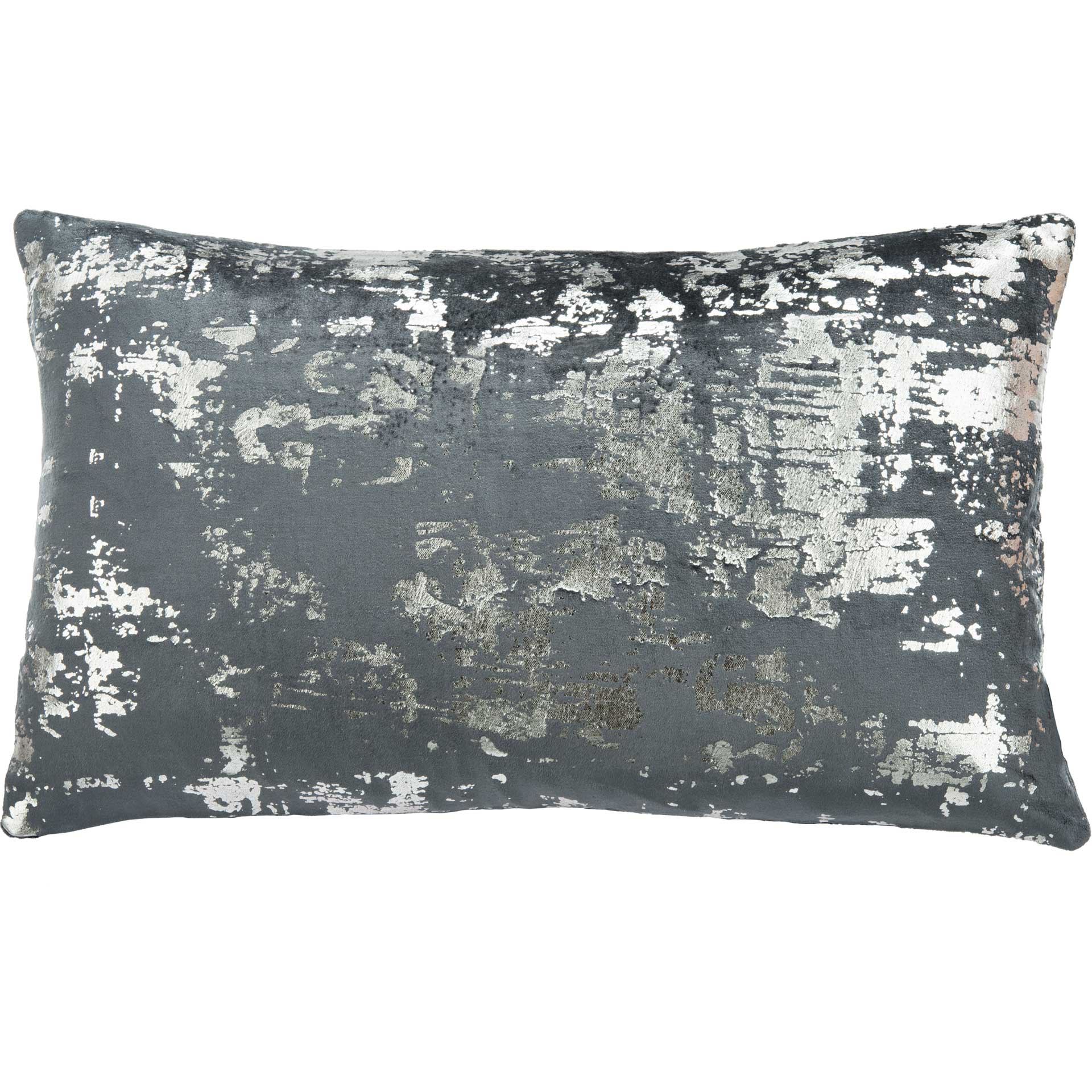 Edge Metallic Pillow Midnight Blue/Silver - Image 3