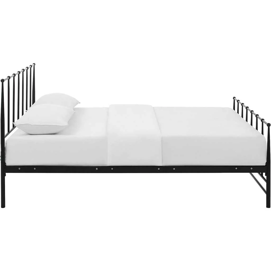 Edison Bed Brown - Image 2