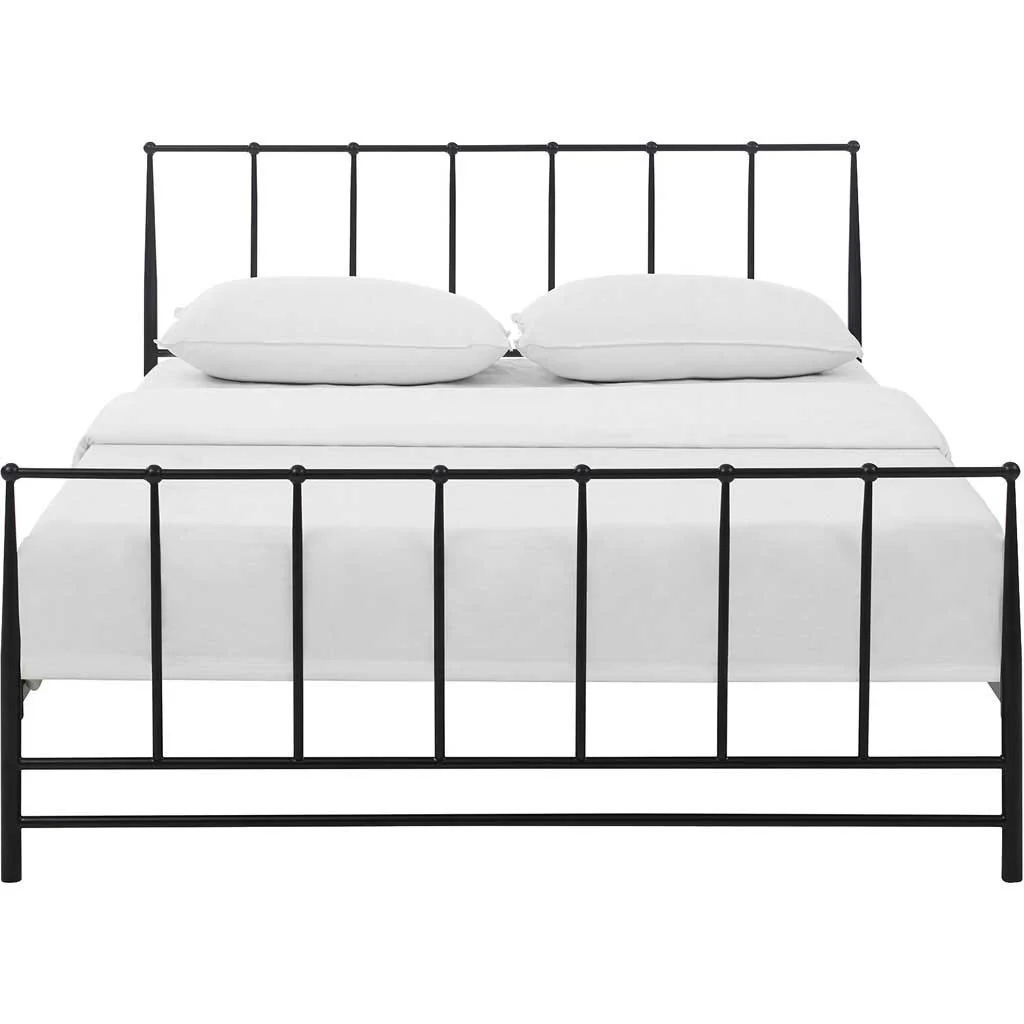 Edison Bed Brown - Image 3