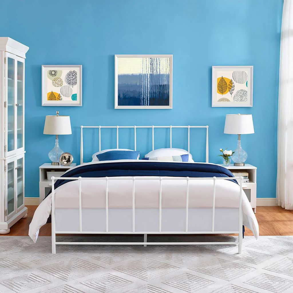 Edison Bed White - Image 5