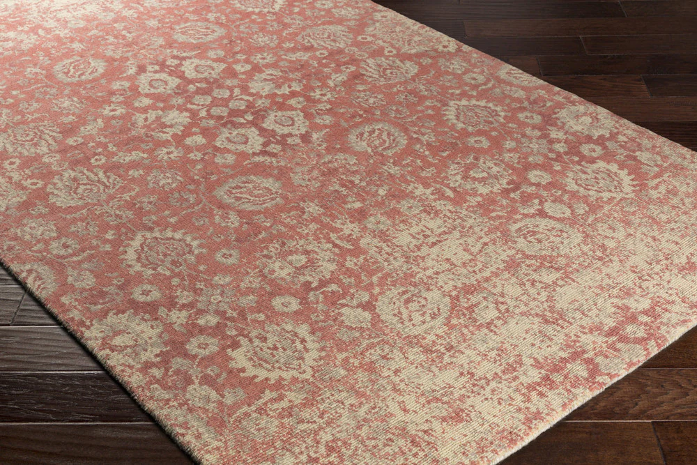 Edith Coral/Cream/Rose Area Rug - Image 2