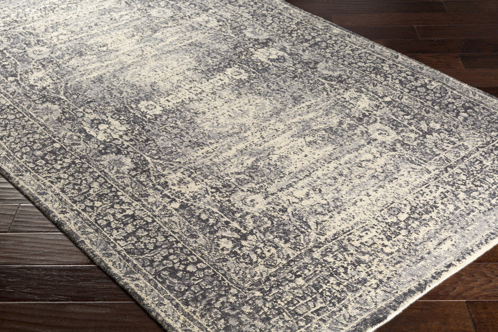 Edith Cream/Medium Gray/Charcoal Area Rug - Image 2