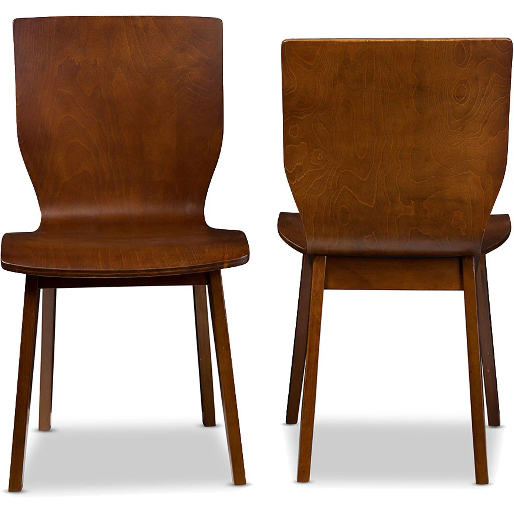 Edward Chair Walnut (Set of 2) - Image 3