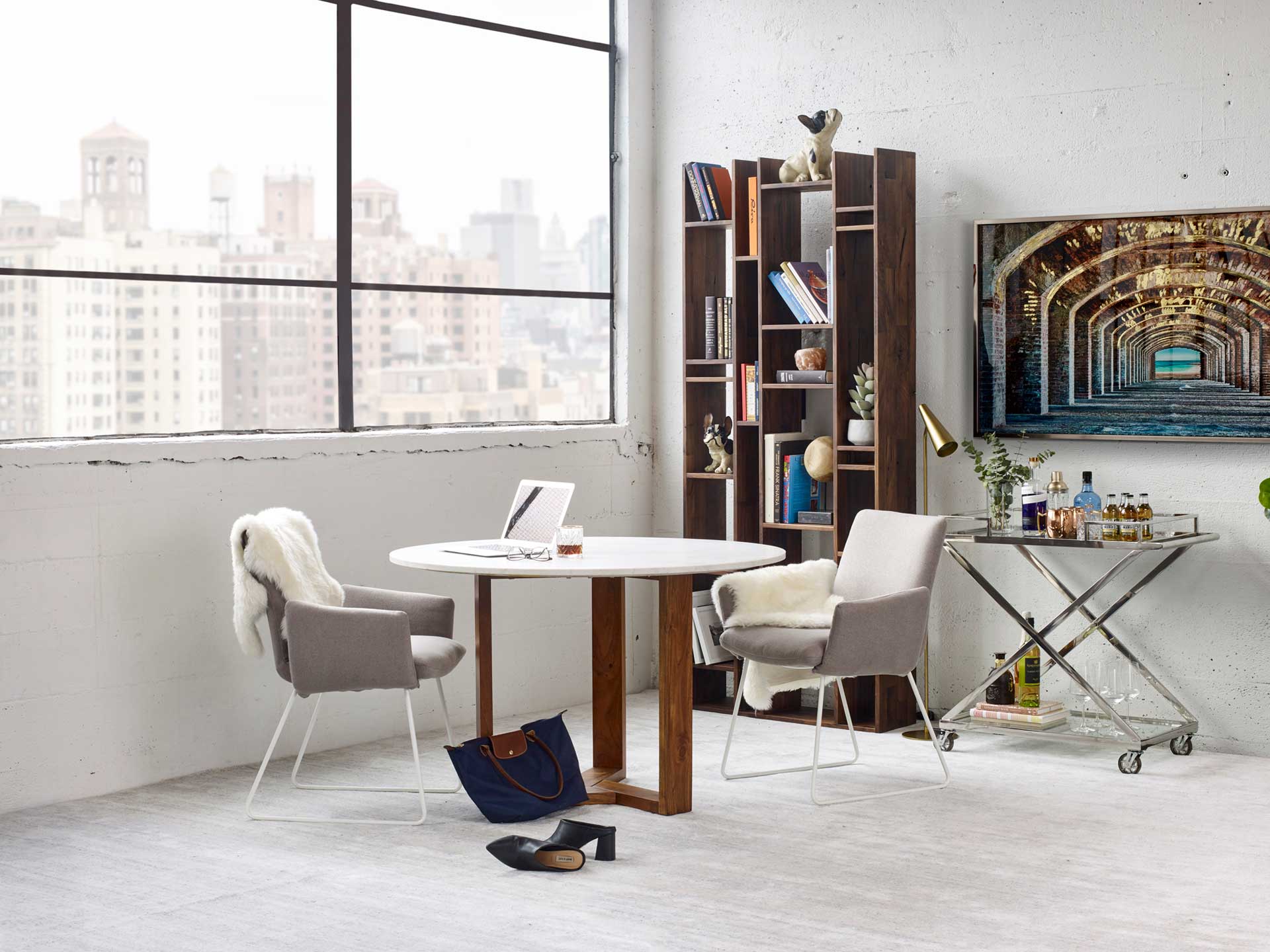 Edwin Bookshelf Walnut - Image 4