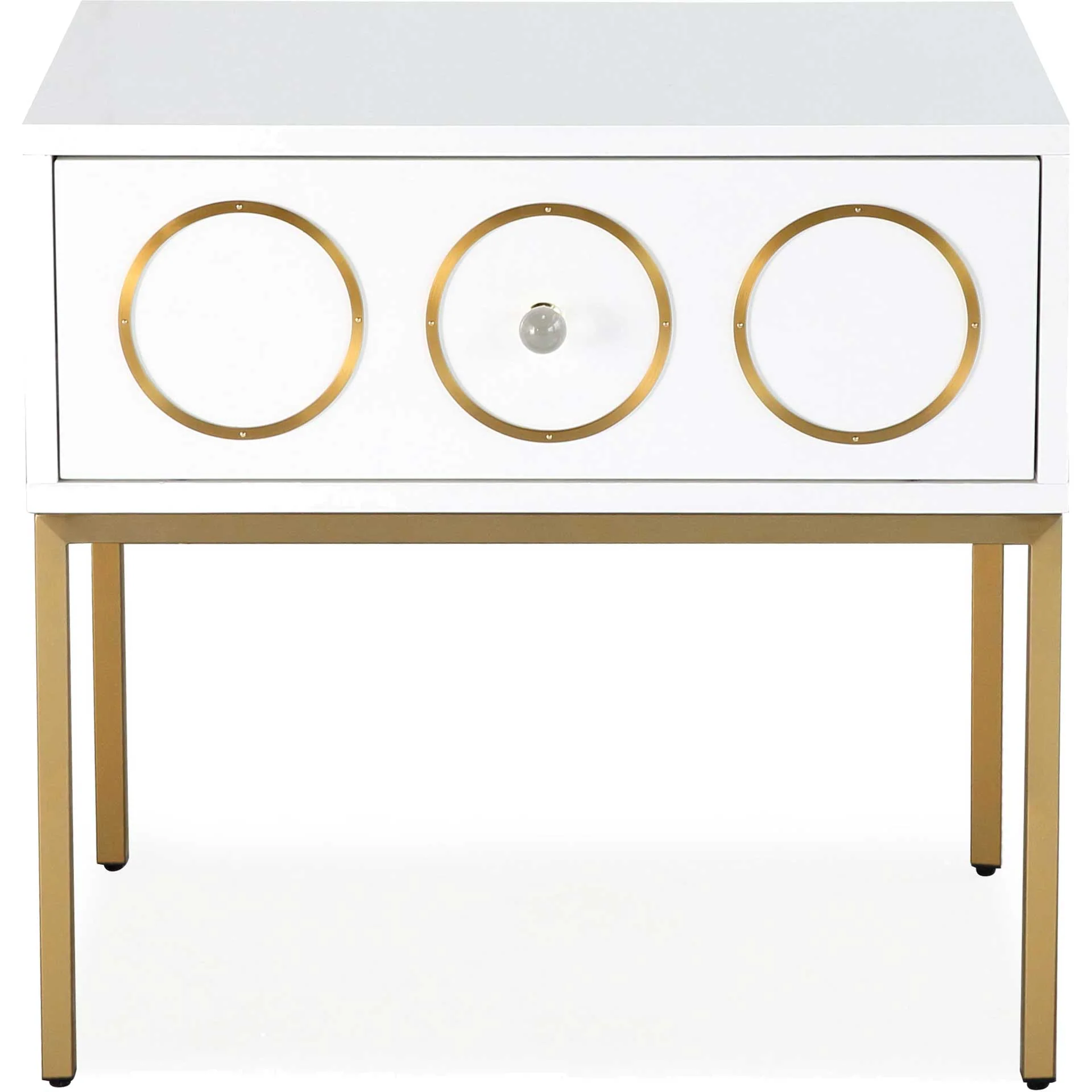 Efrain Side Table White - Image 2