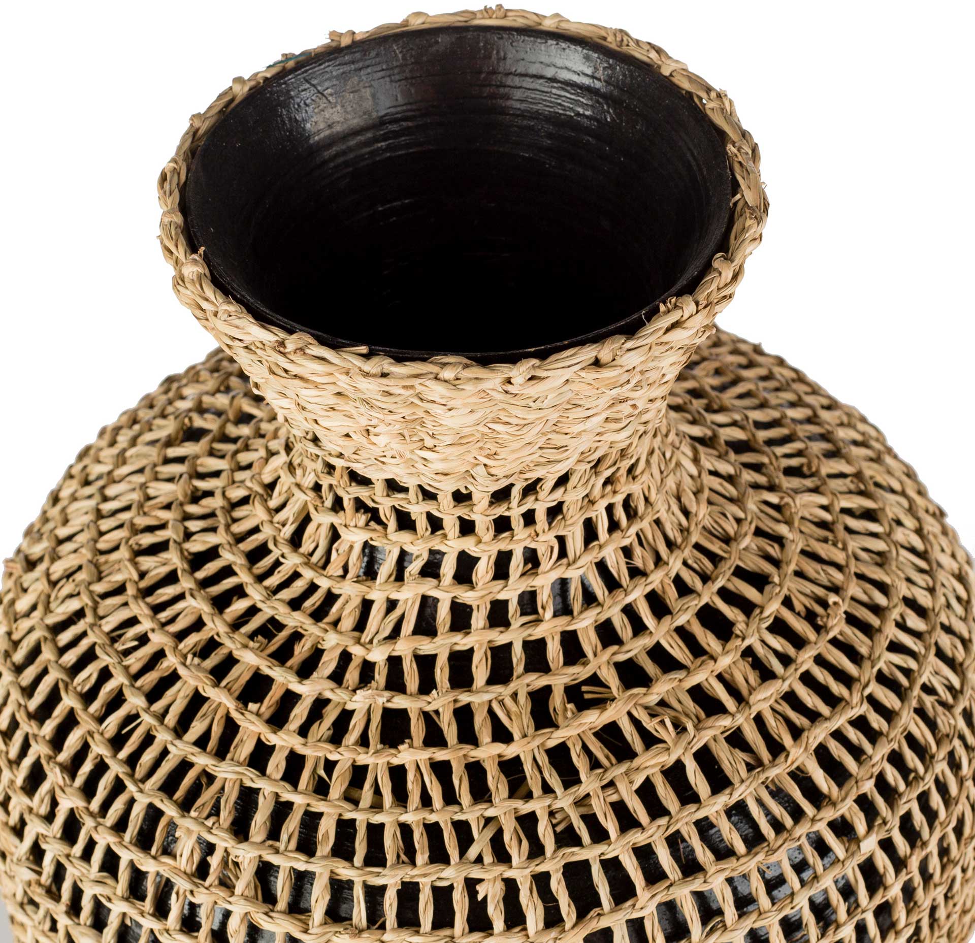 Elaine Vase Black Small - Image 2