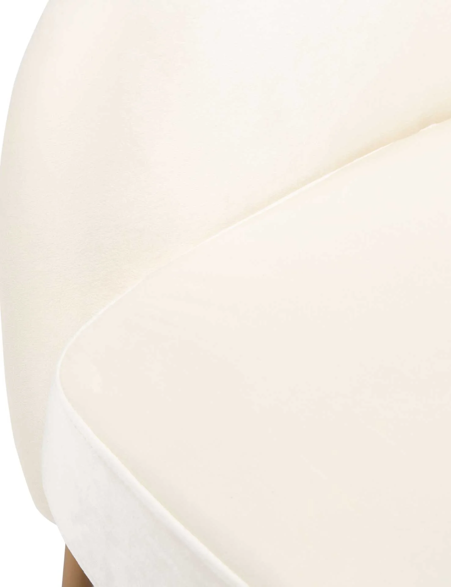 Eldon Velvet Accent Chair Cream/Gold - Image 6