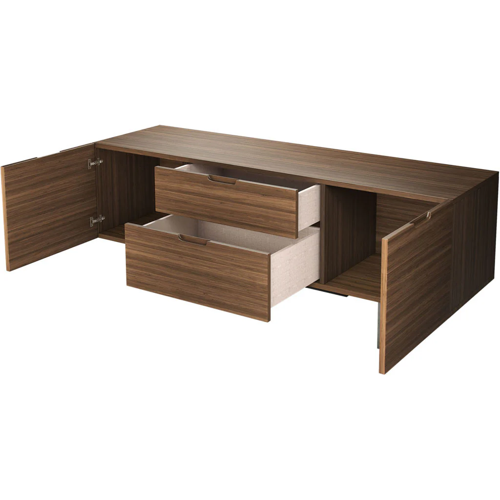 Eldridge Media Cabinet Walnut - Image 2