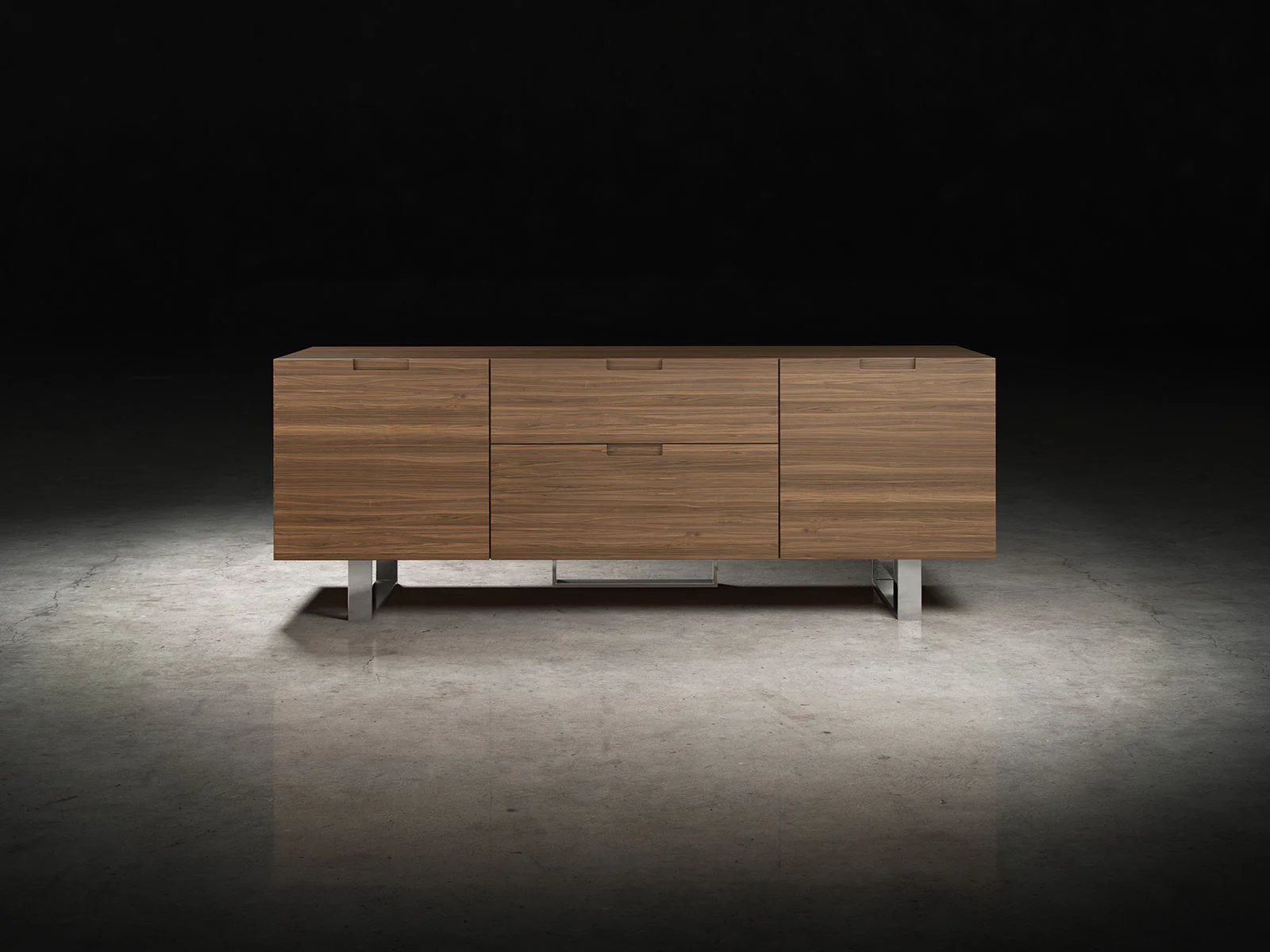 Eldridge Media Cabinet Walnut - Image 4