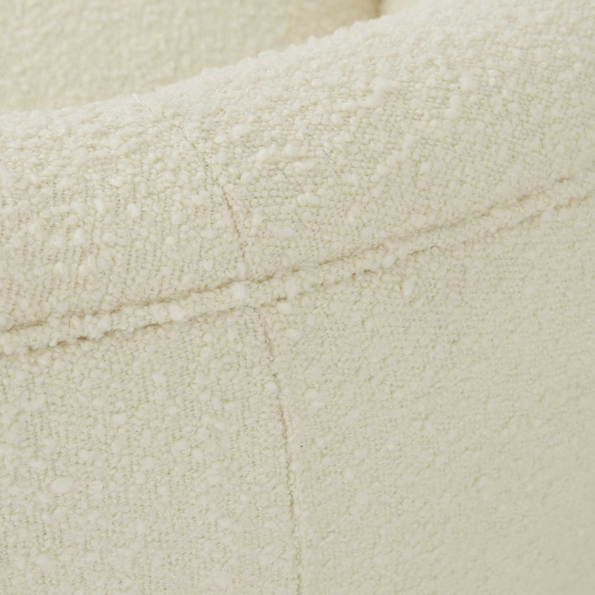 Eleanor Boucle Sofa Cream - Image 4