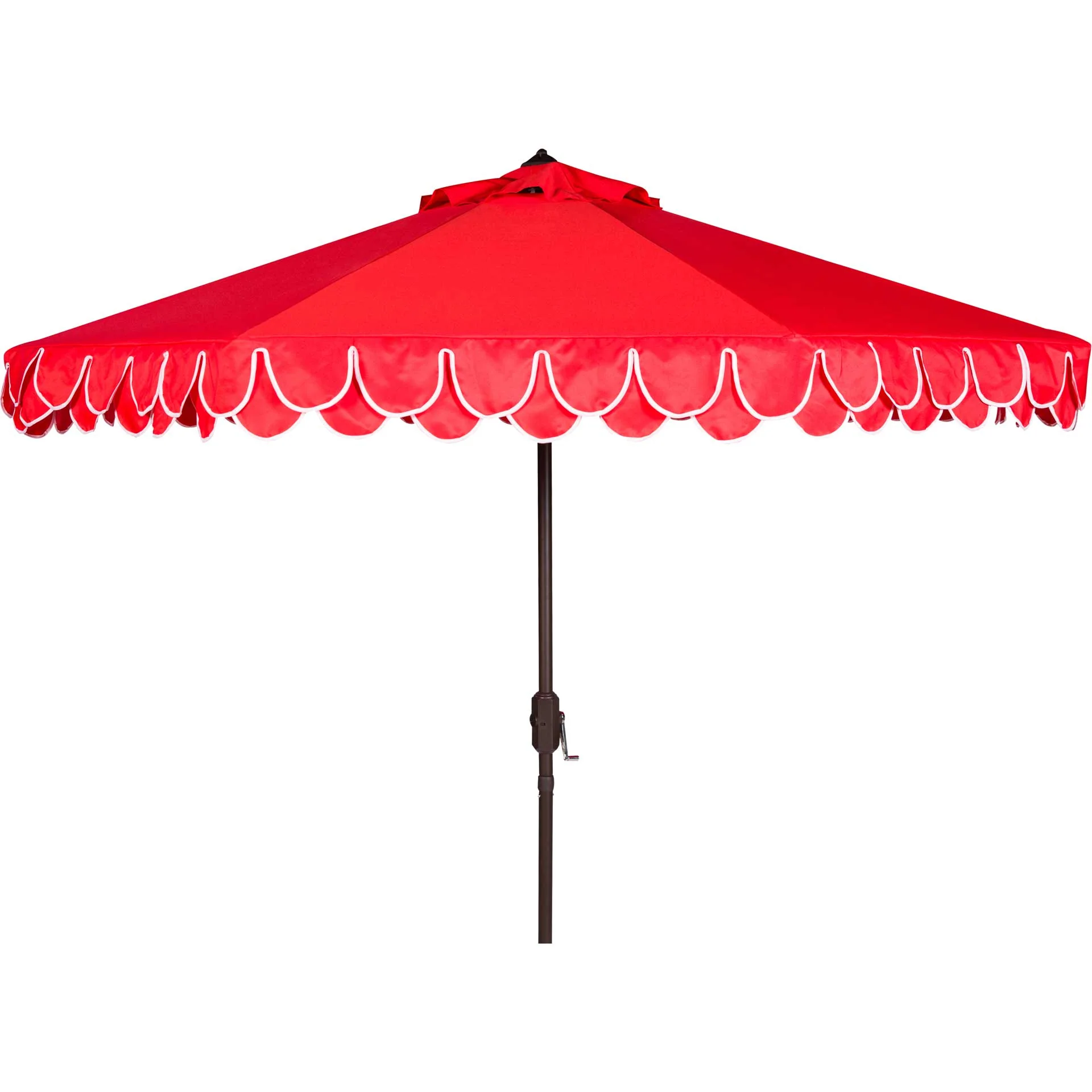 Electra Auto Tilt Umbrella Red/White - Image 2