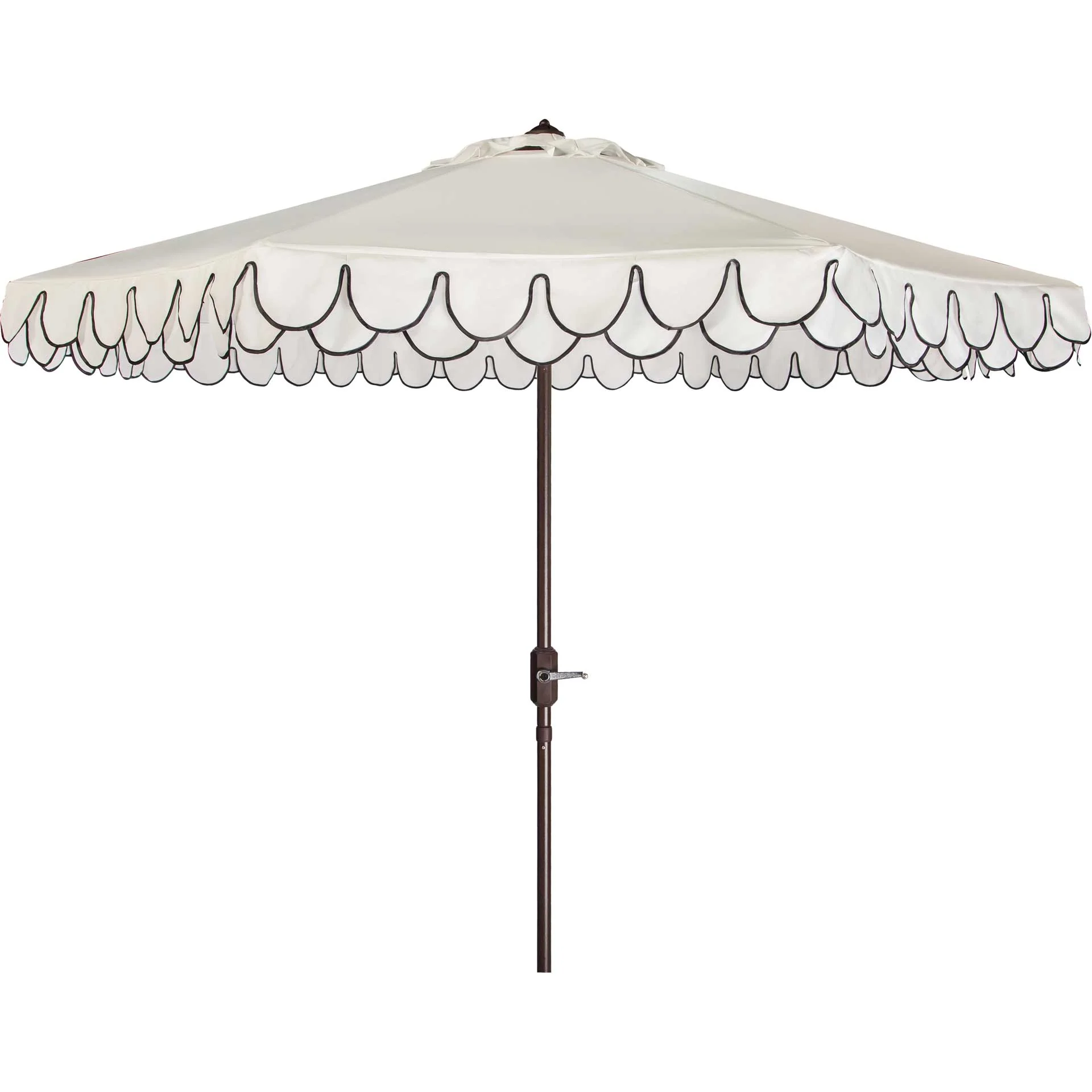 Electra Auto Tilt Umbrella White/Black - Image 2