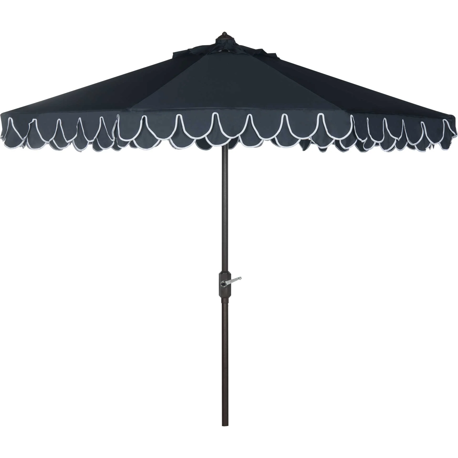 Electra Uv Resistant Auto Tilt Umbrella Navy/White - Image 2