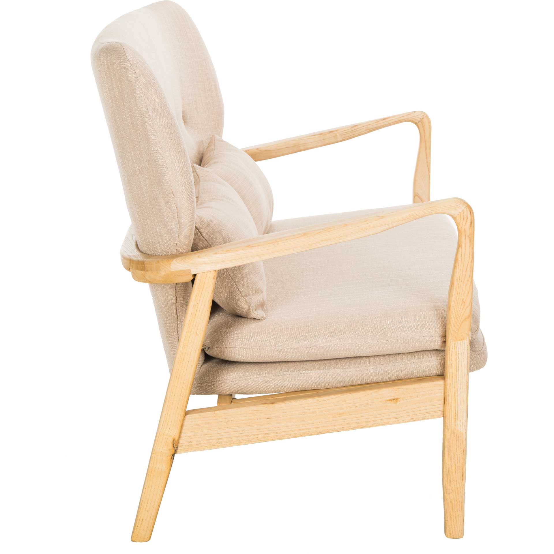 Elena Loveseat Beige/Natural - Image 3