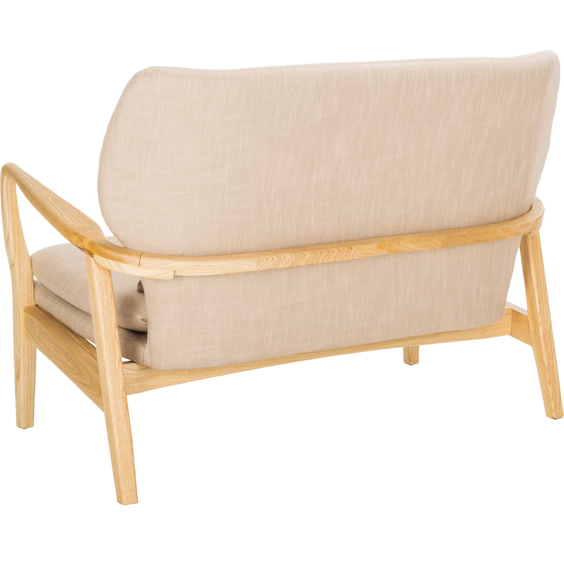 Elena Loveseat Beige/Natural - Image 5