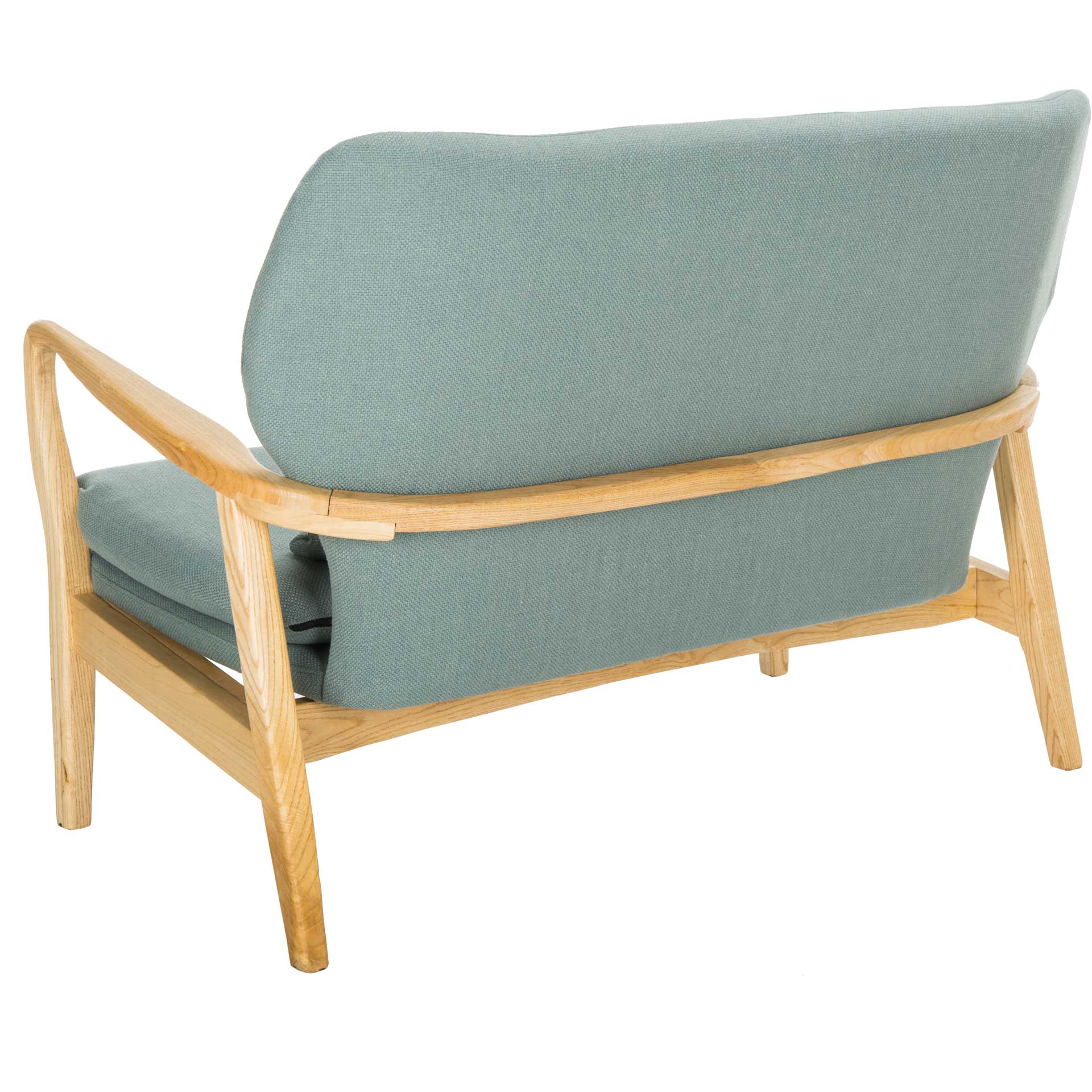 Elena Loveseat Blue/Natural - Image 5