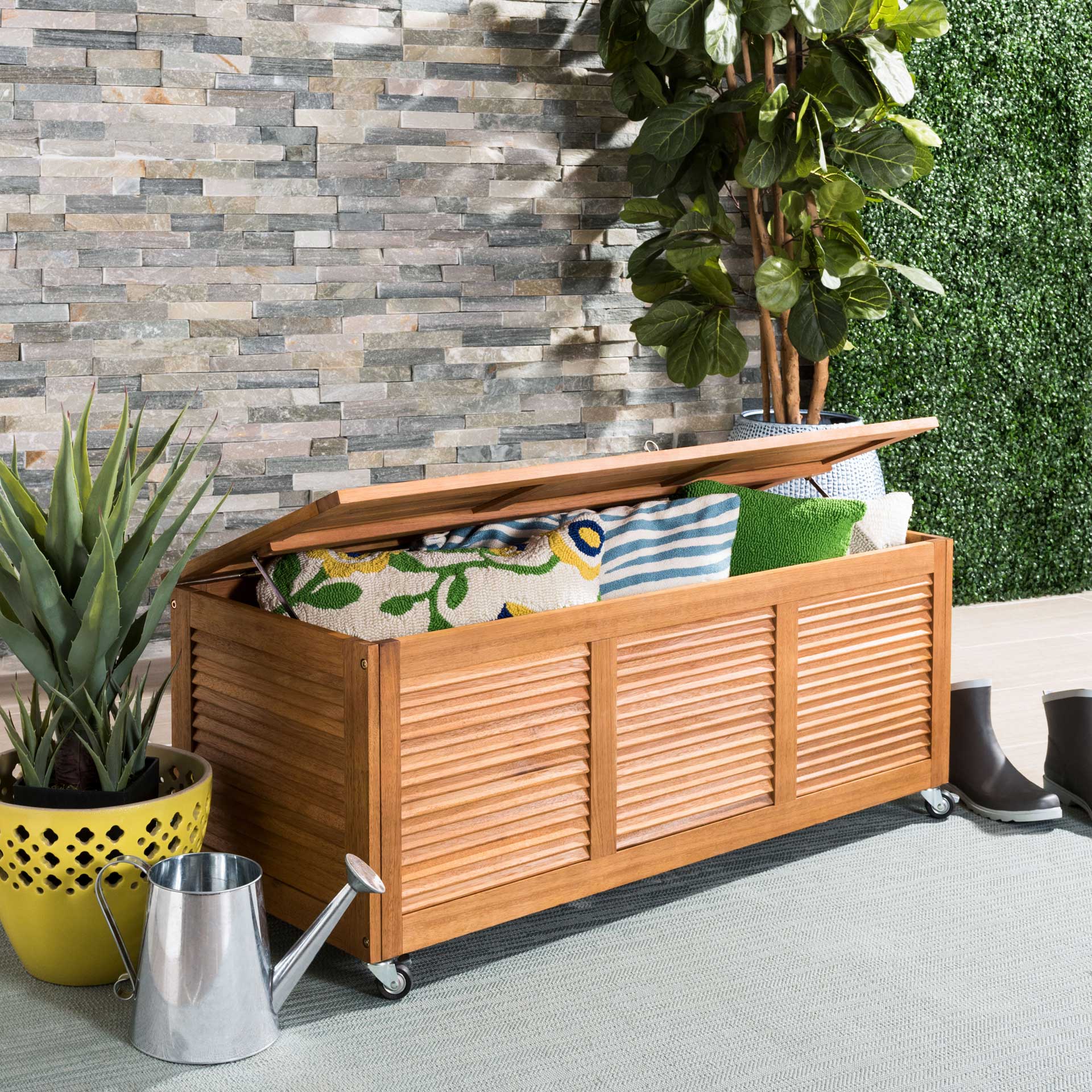 Eleni Large Cushion Box Teak - Image 8
