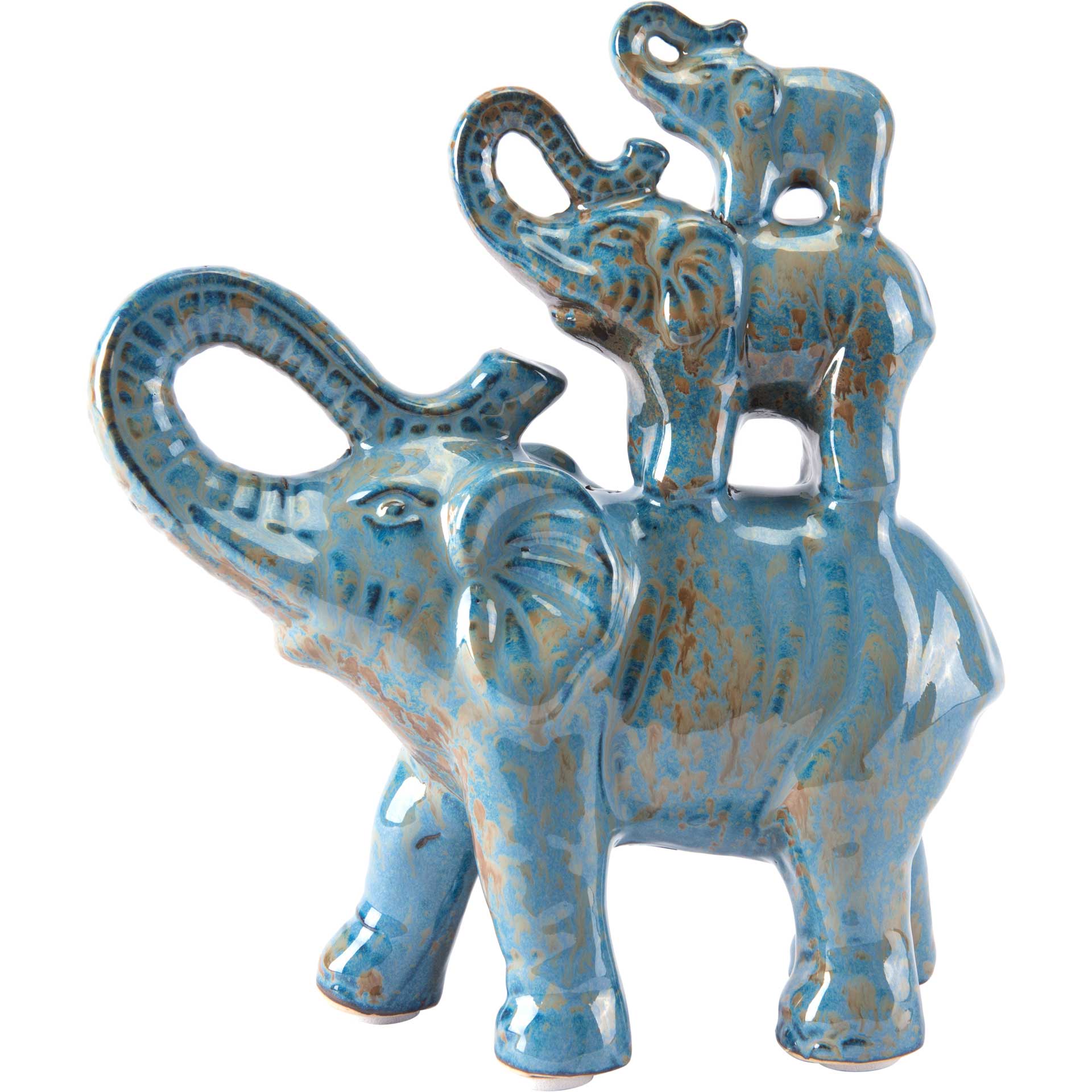 Elephant Family Blue - Image 2