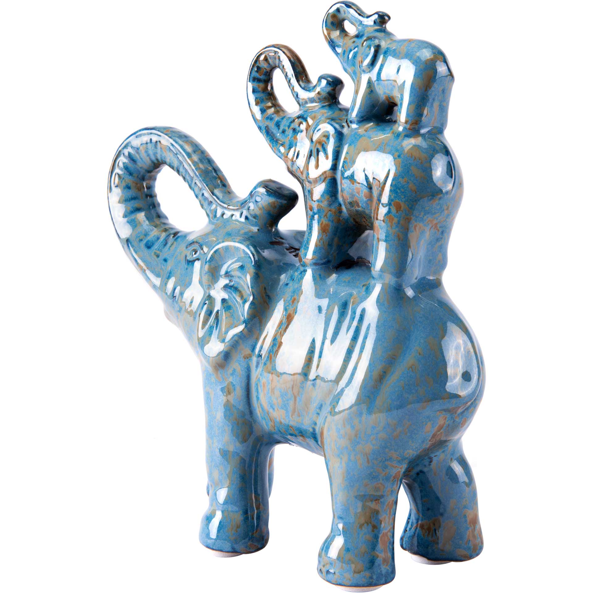 Elephant Family Blue - Image 3