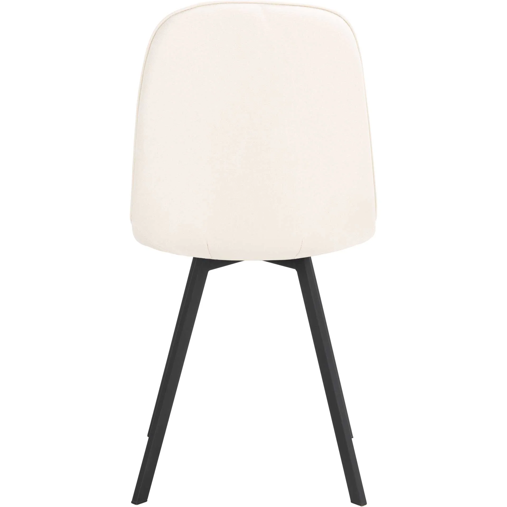 Eli Dining Chair Beige/Black (Set of 2) - Image 4