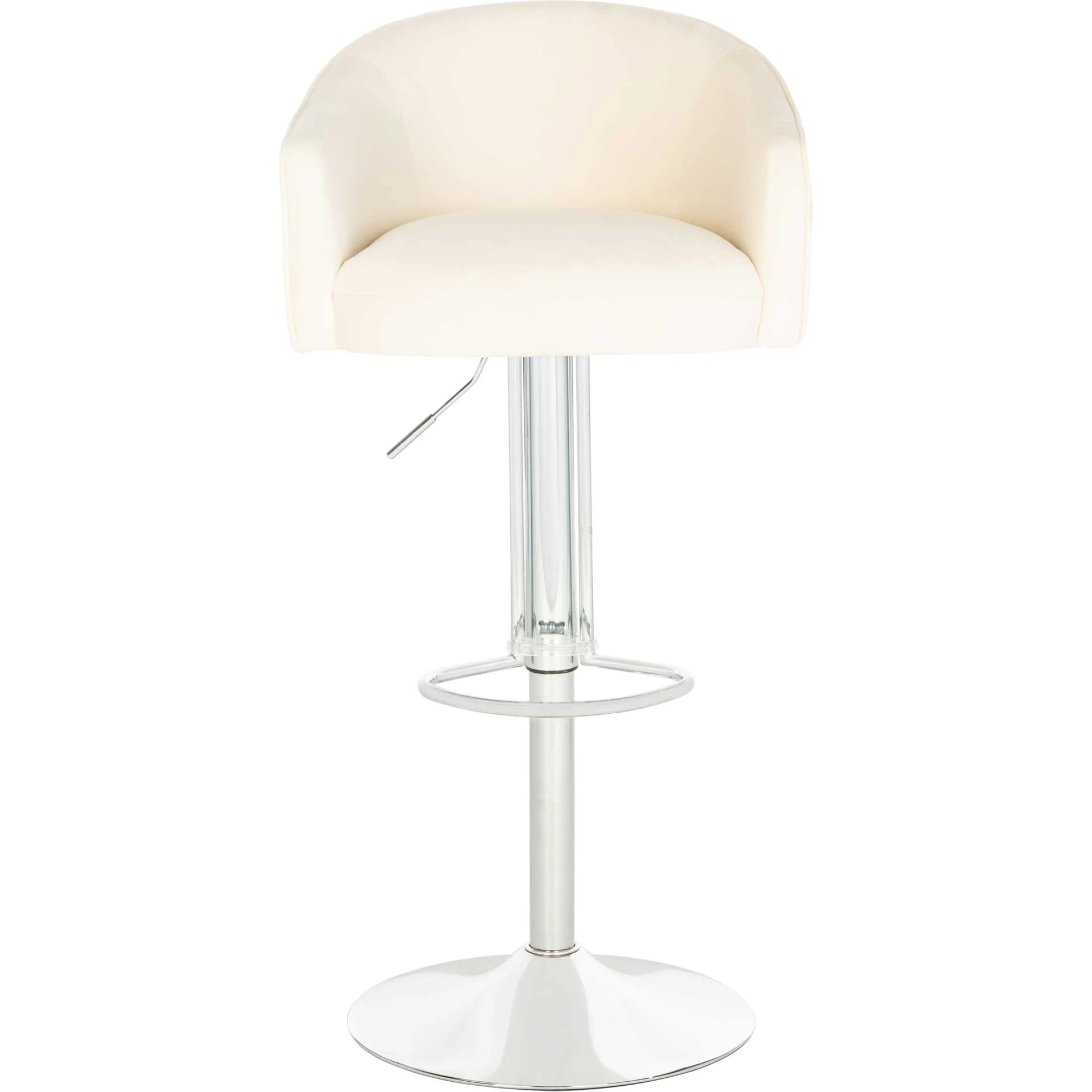 Elianna Adjustable Bar Stool Cream - Image 2