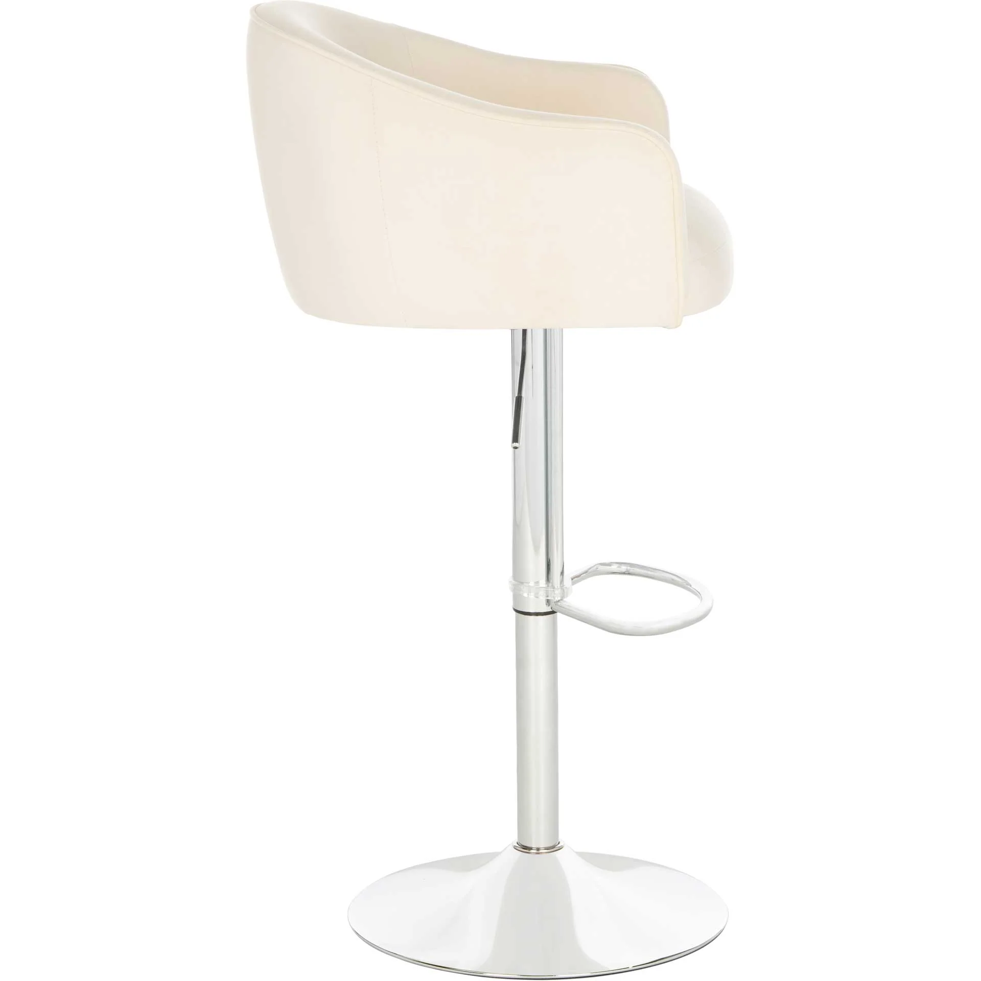 Elianna Adjustable Bar Stool Cream - Image 3