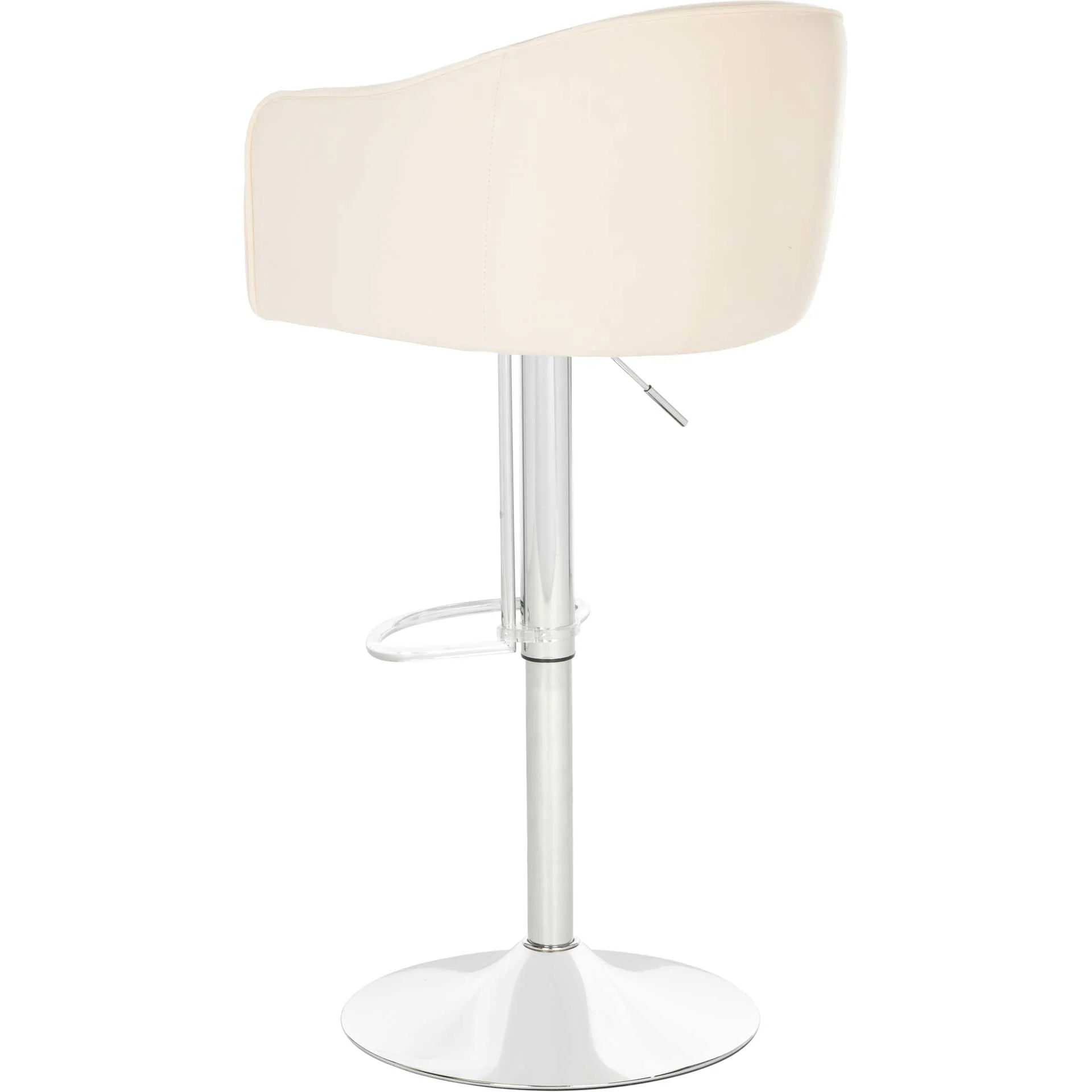 Elianna Adjustable Bar Stool Cream - Image 4