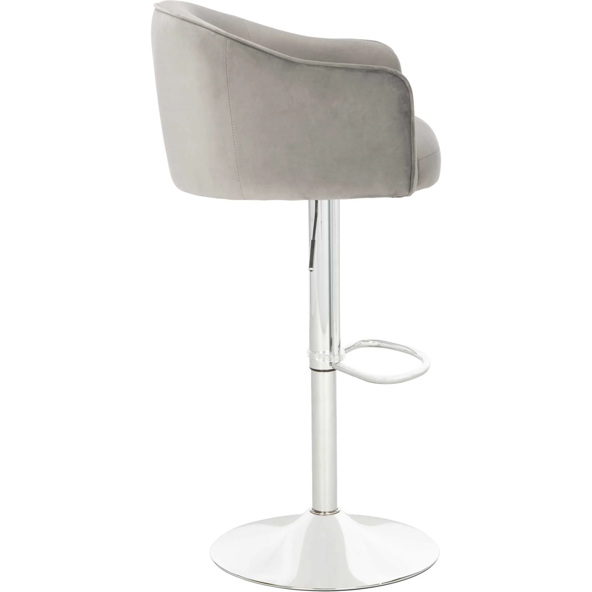 Elianna Adjustable Bar Stool Light Gray - Image 3
