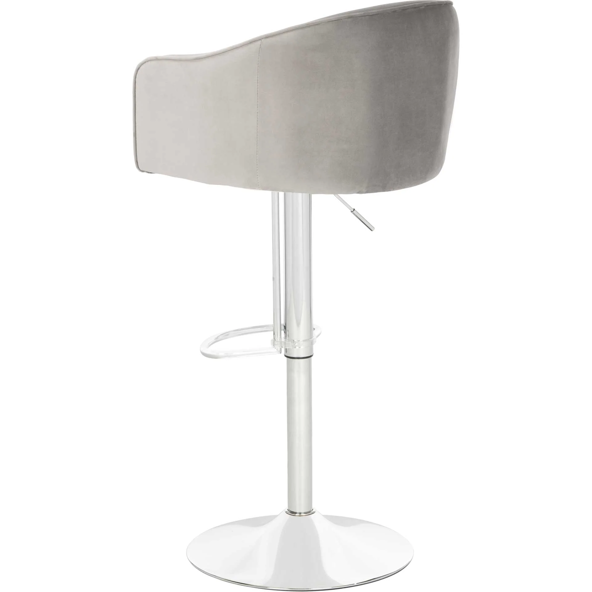Elianna Adjustable Bar Stool Light Gray - Image 4