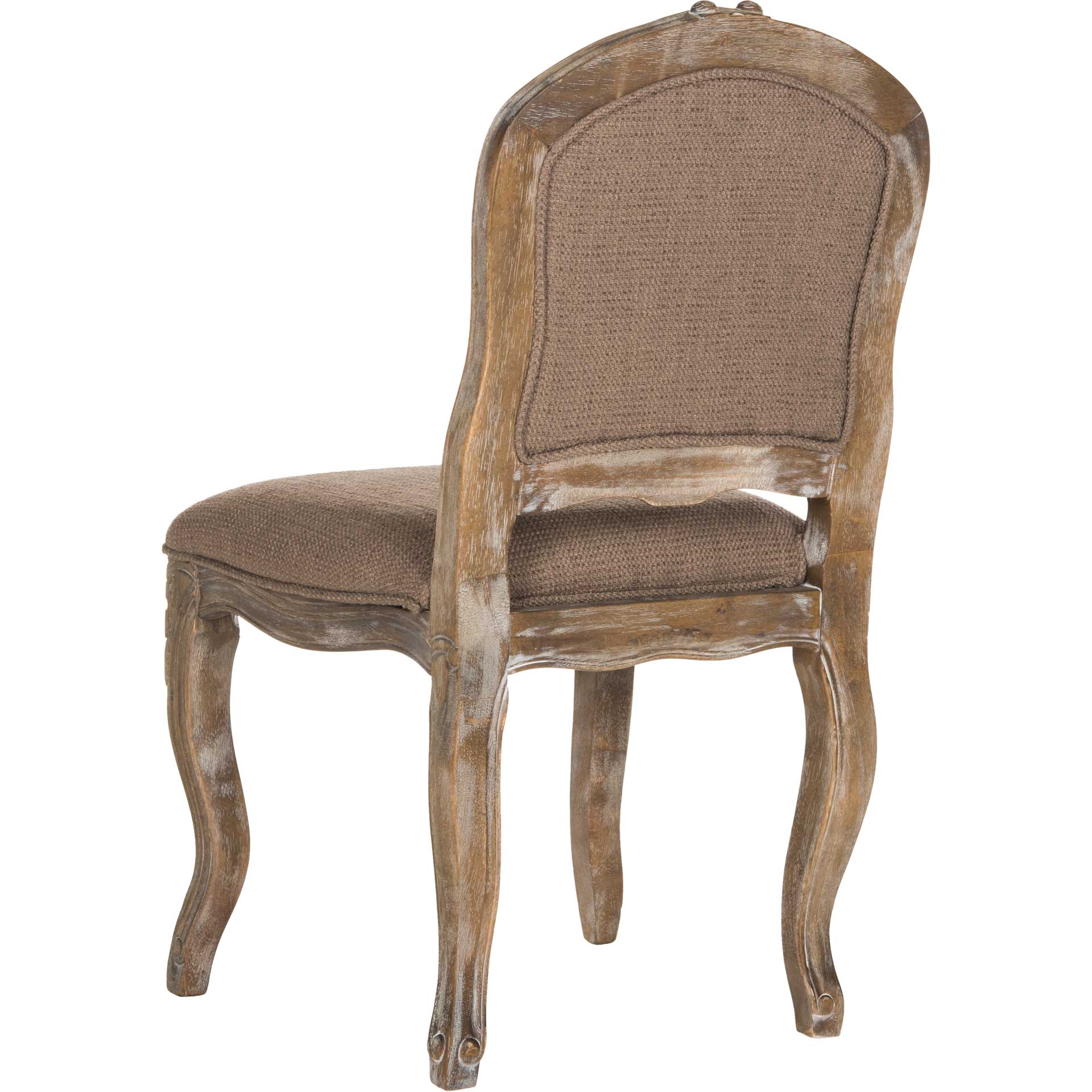 Eliezer Dining Chair Dark Brown/Rustic Oak (Set of 2) - Image 5