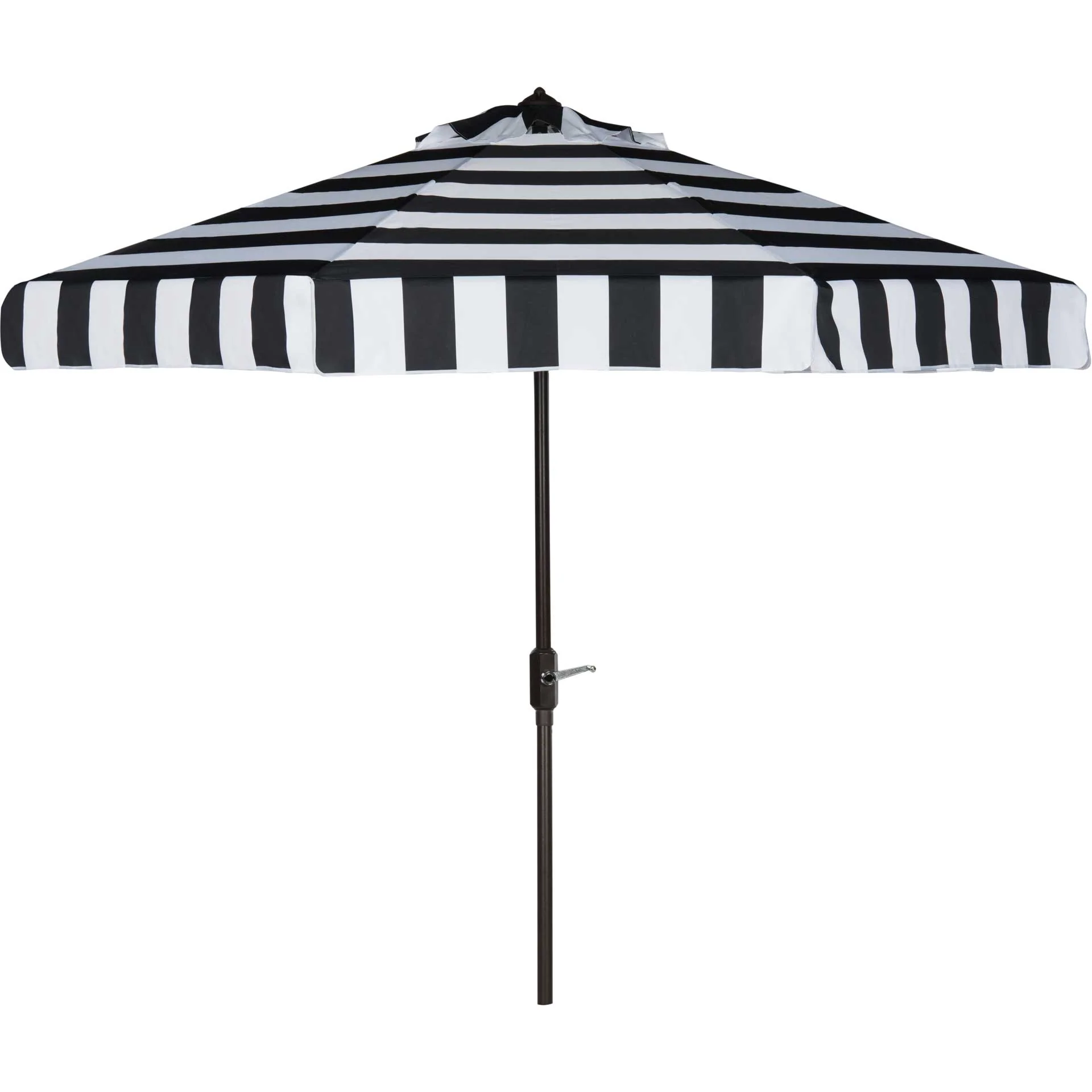 Elita Uv Resistant Auto Tilt Umbrella Black/White - Image 2