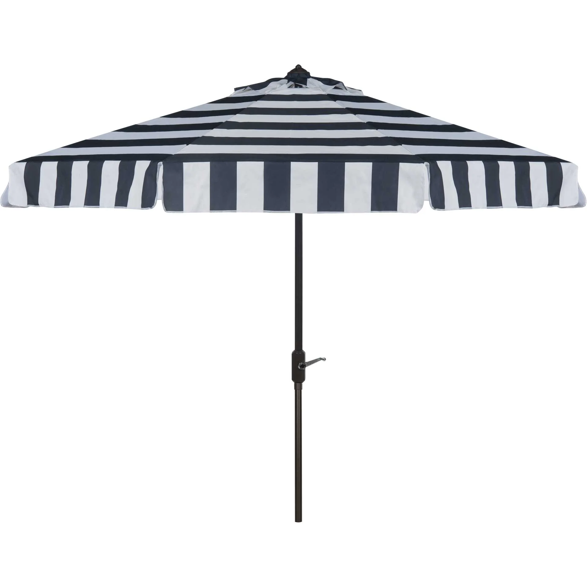 Elita Uv Resistant Auto Tilt Umbrella Navy/White - Image 2