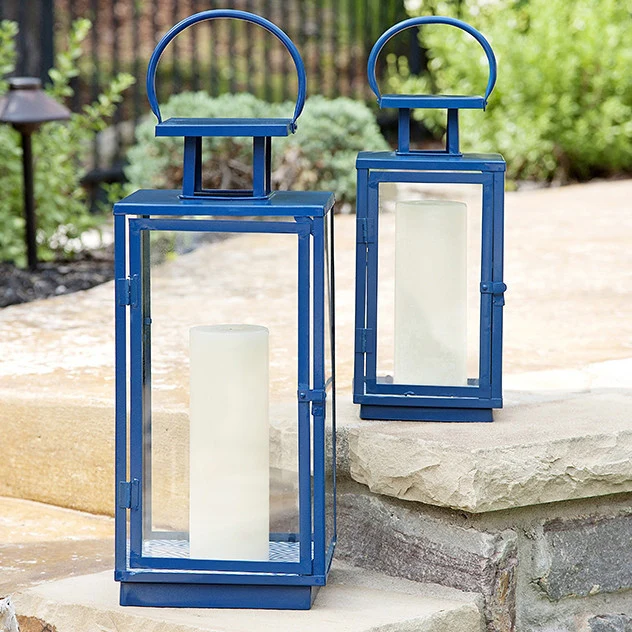Elite Marine Blue Lanterns (Set of 2) - Image 2