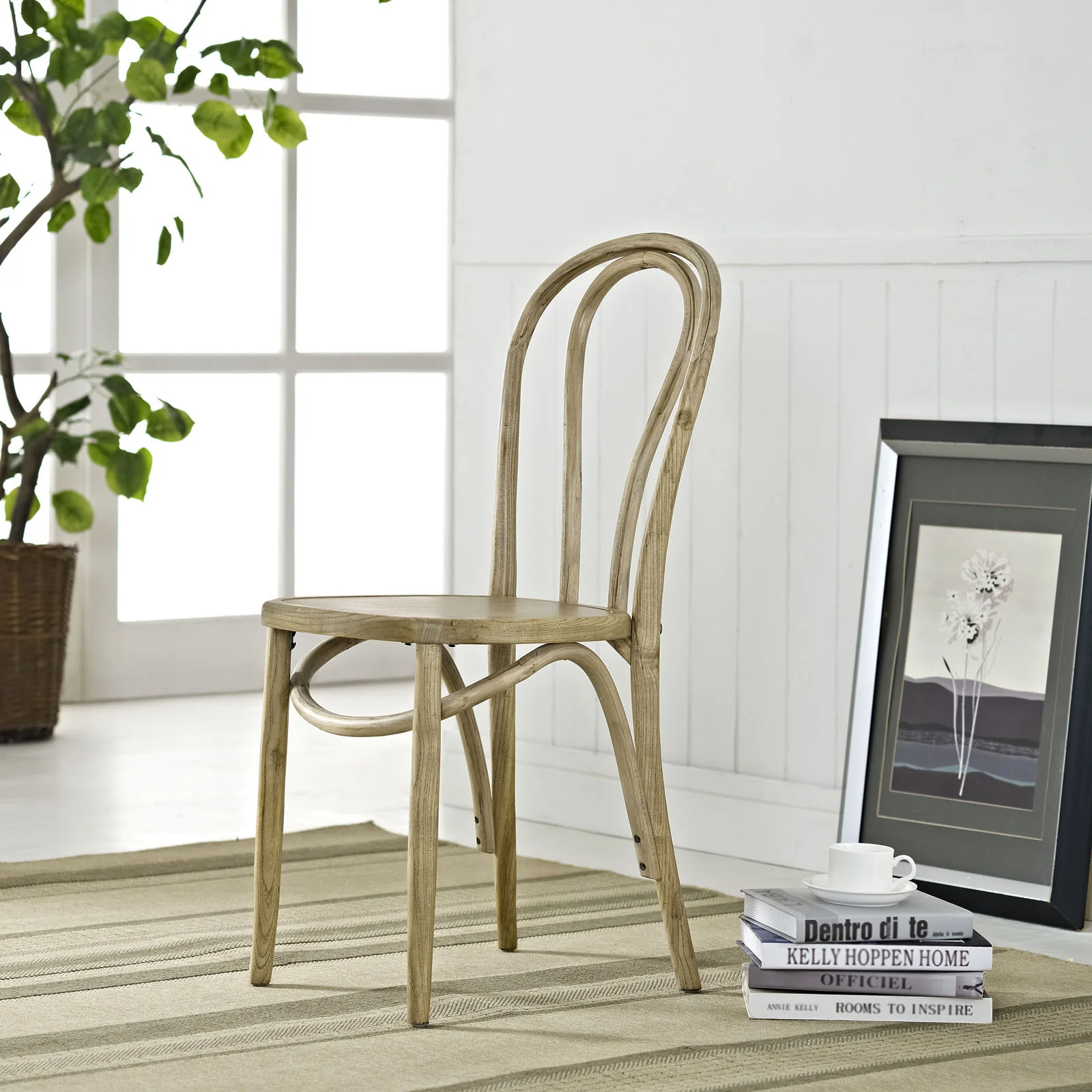 Elizabeth Dining Side Chair Natural - Image 4