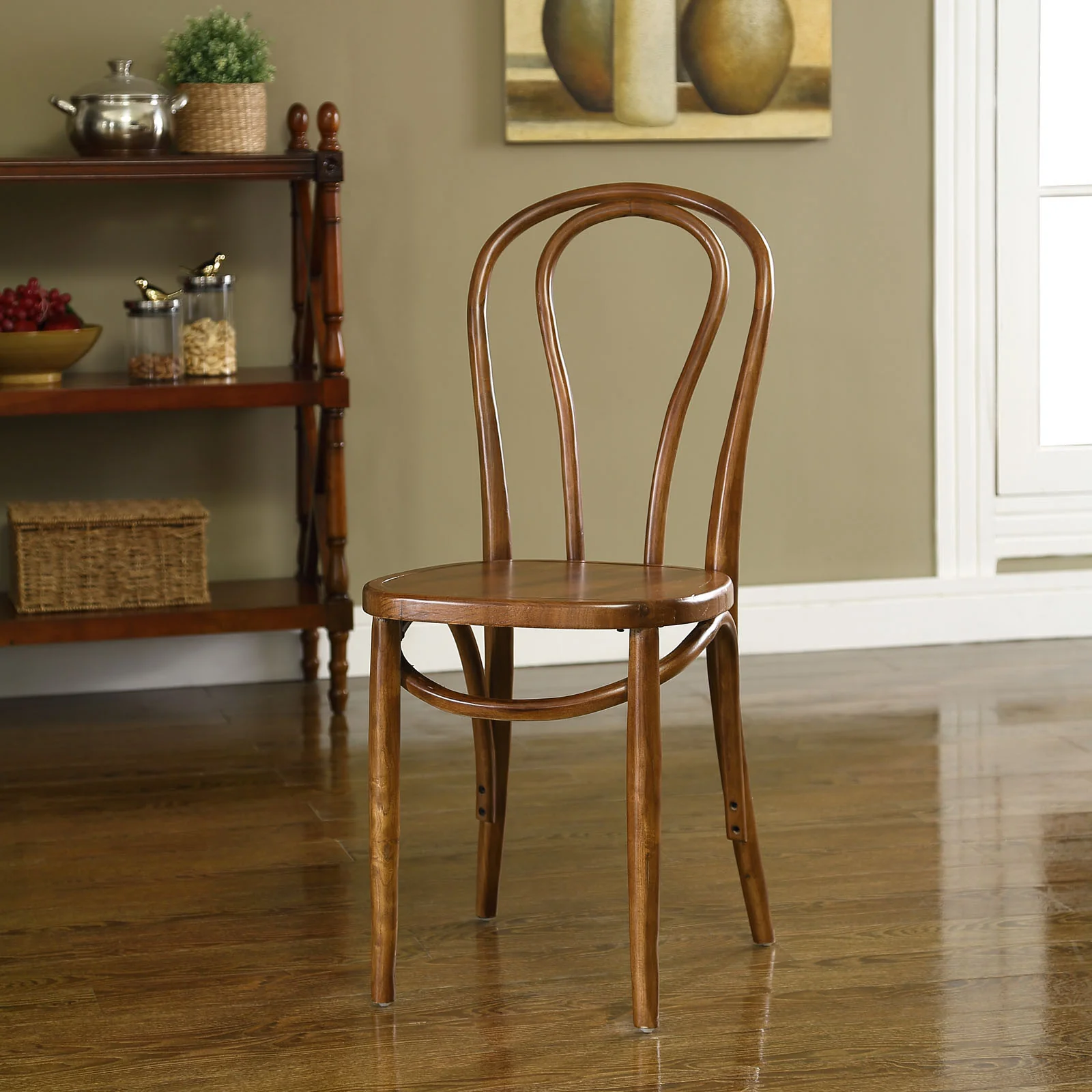 Elizabeth Dining Side Chair Walnut - Image 4