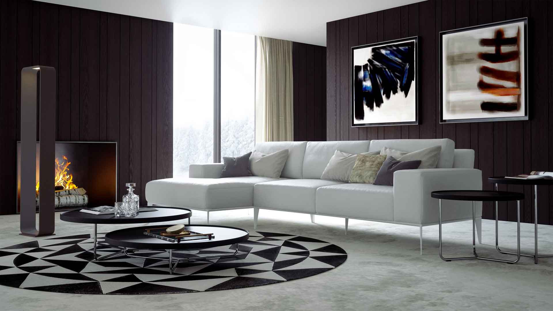 Elizabeth Sectional Sofa Soft Snow - Image 3