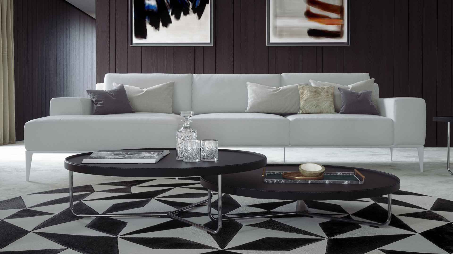 Elizabeth Sectional Sofa Soft Snow - Image 4