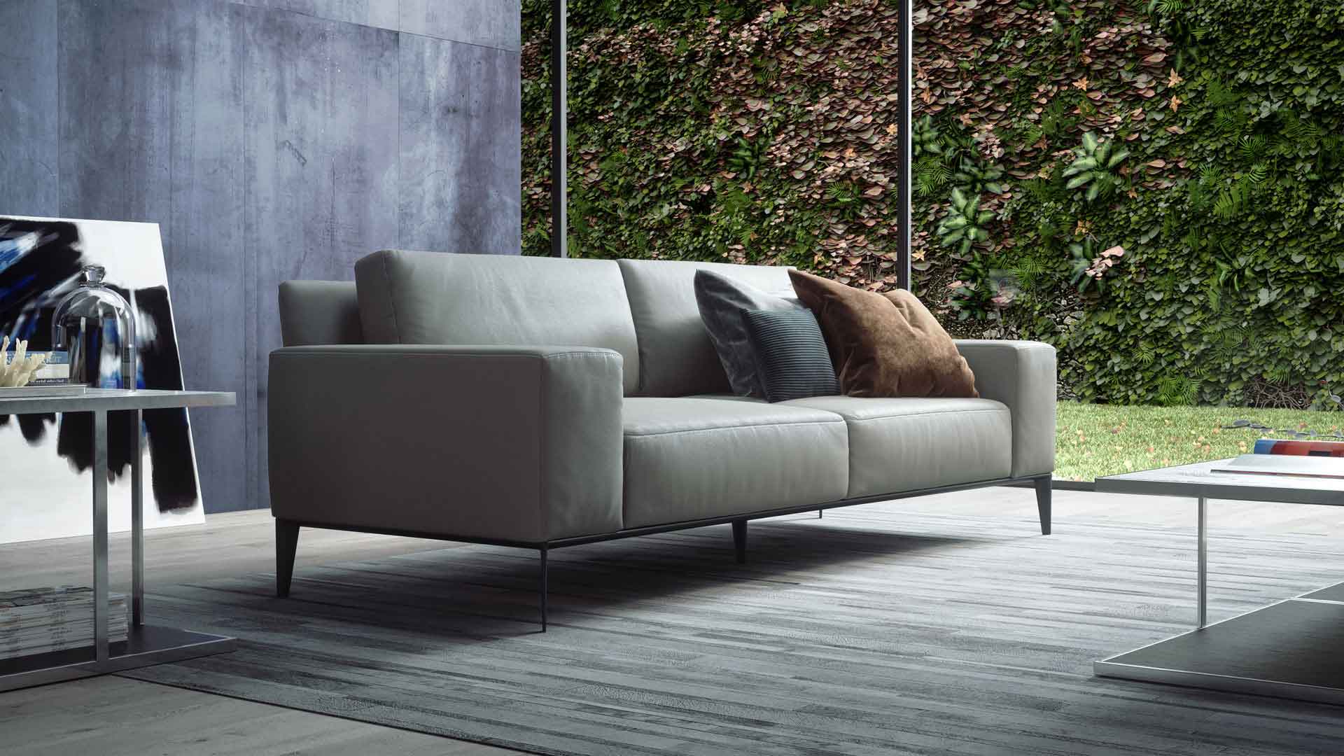 Elizabeth Sofa Gray - Image 4