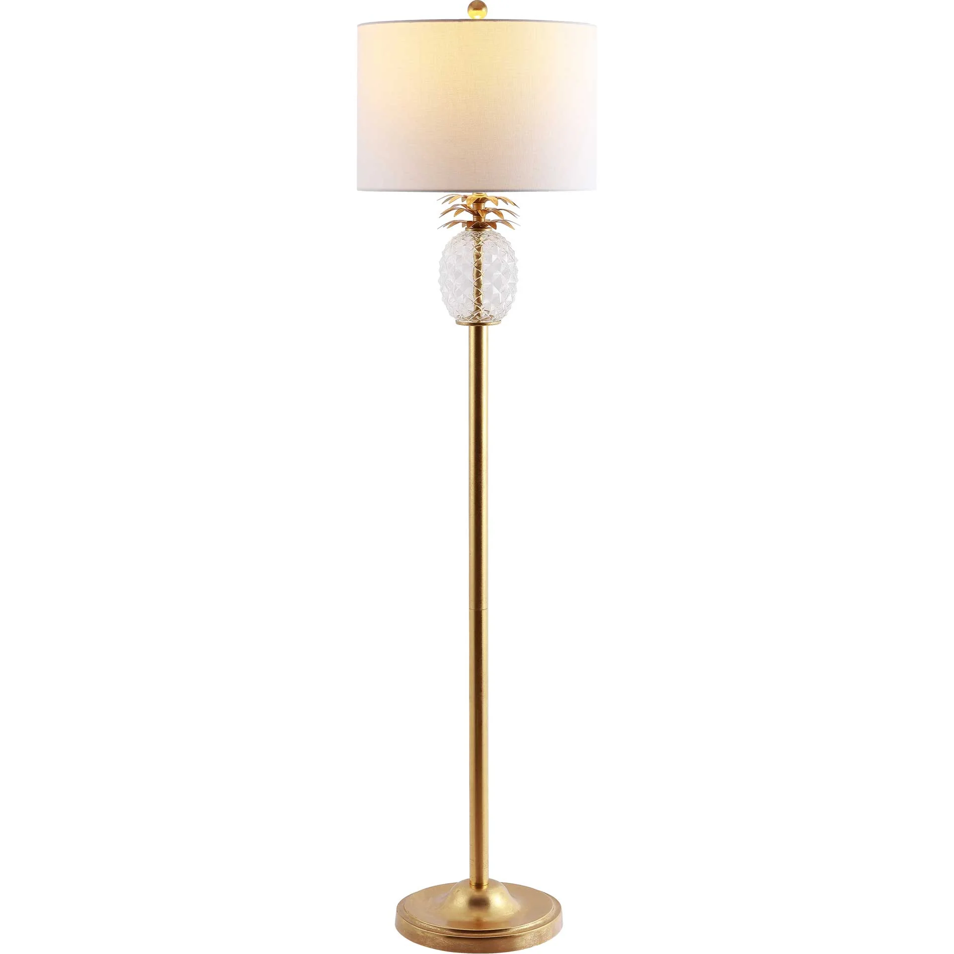 Ellaria Floor Lamp Gold/Clear - Image 2