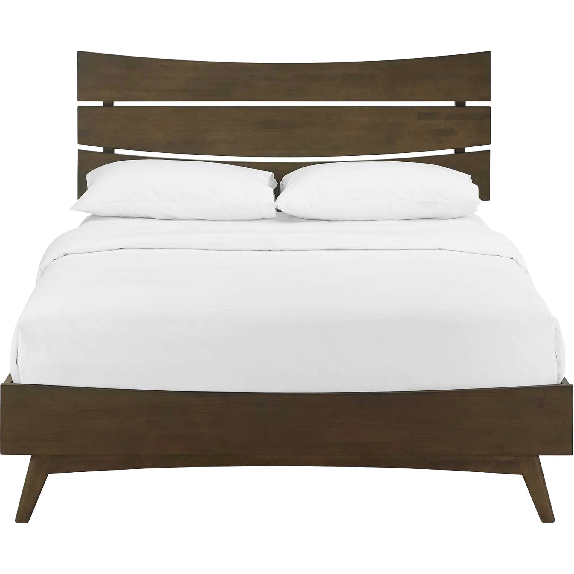 Elliot Wood Bed Walnut - Image 2