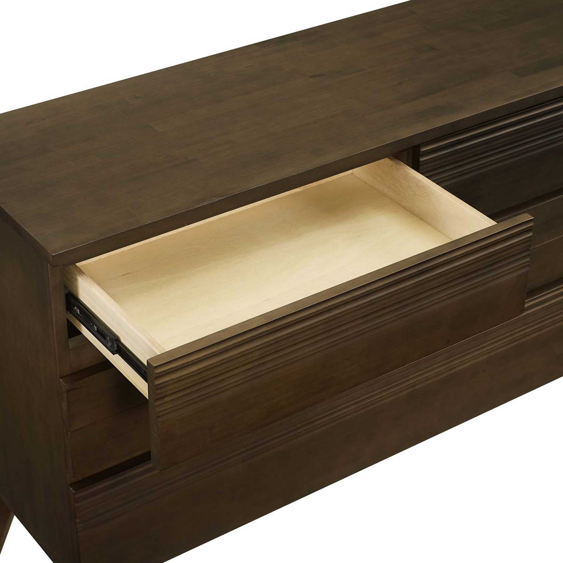 Elliot Wood Dresser Walnut - Image 4