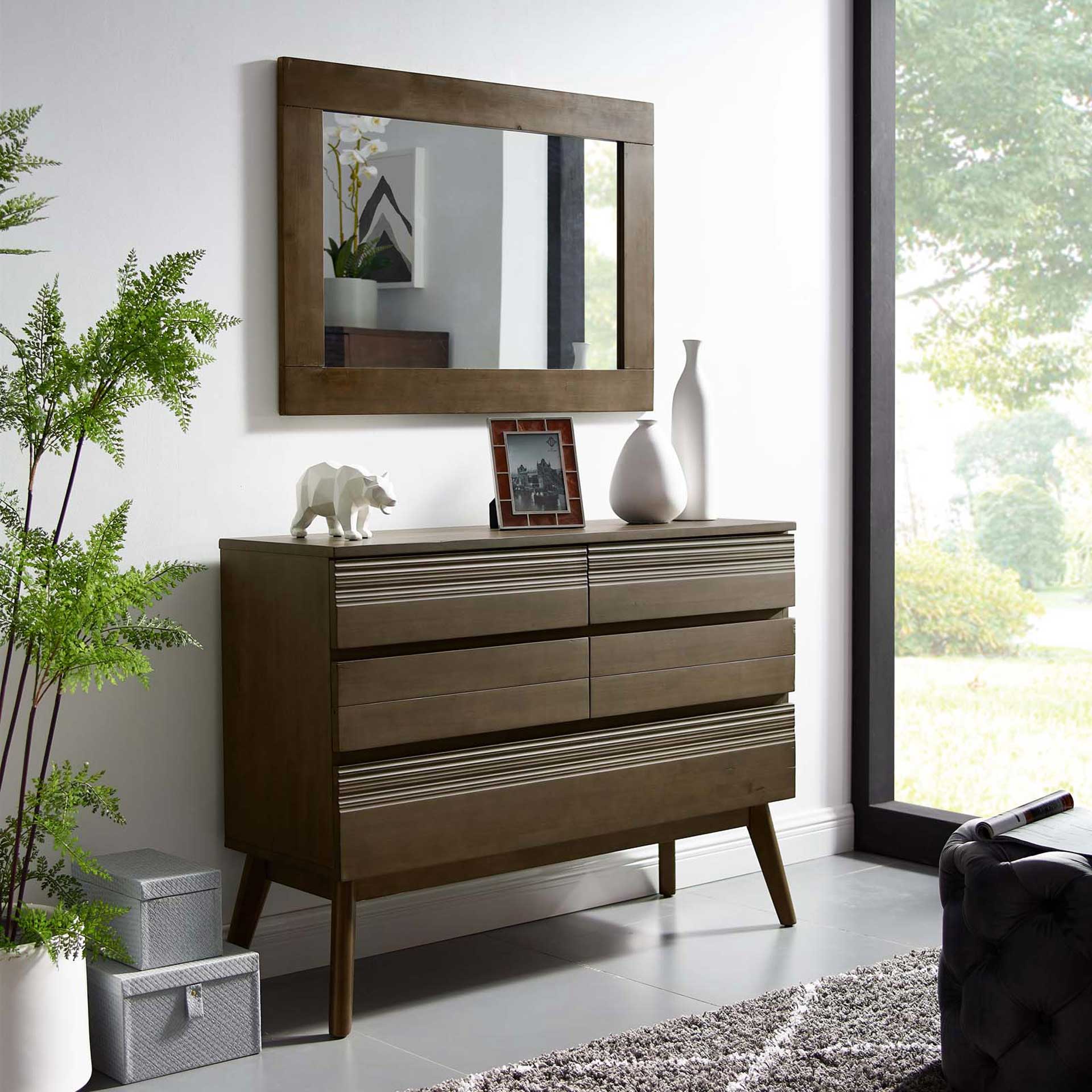 Elliot Wood Dresser Walnut - Image 5