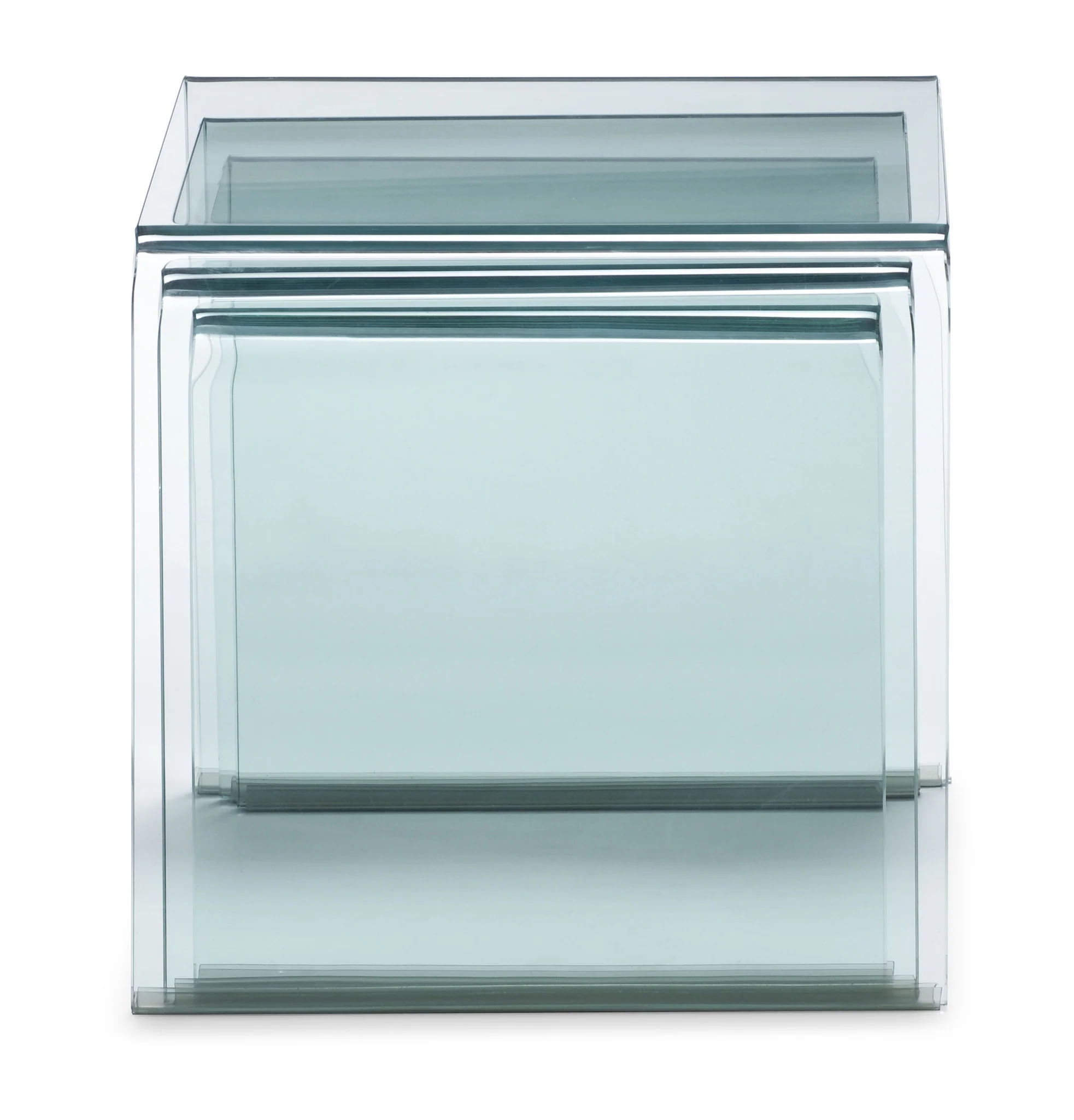 Ellsbury Nesting Table Clear Glass - Image 3